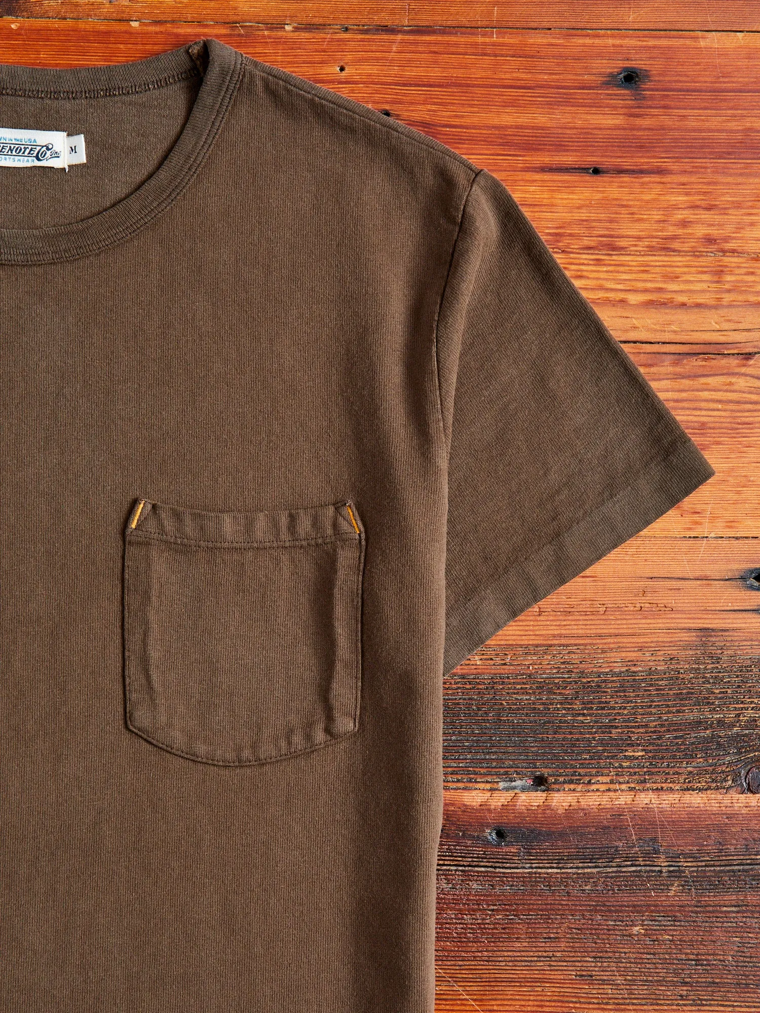 13oz Pocket T-Shirt in Cedar