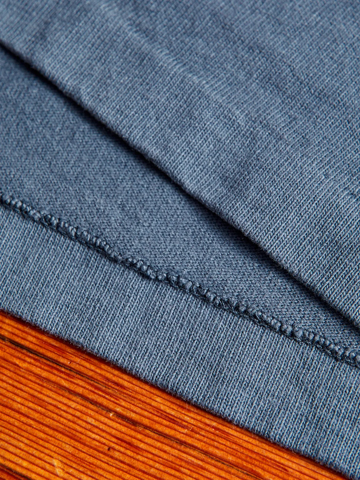 13oz Pocket T-Shirt in Faded Blue