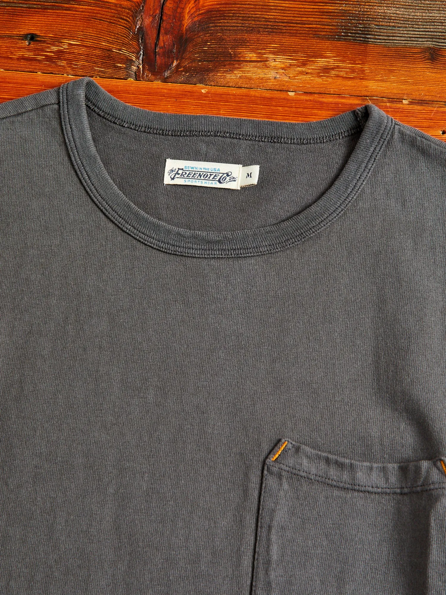 13oz Pocket T-Shirt in Midnight