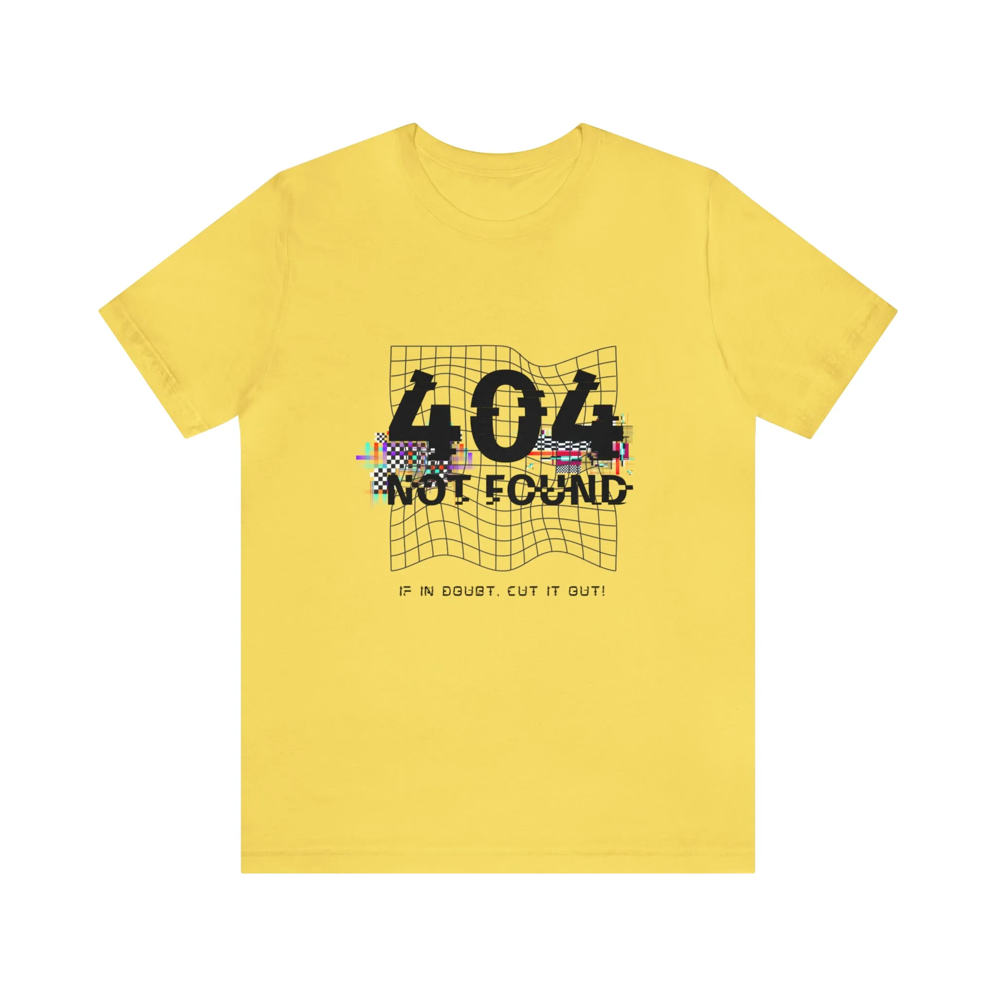 404 Not found Unisex Jersey Short Sleeve Tee