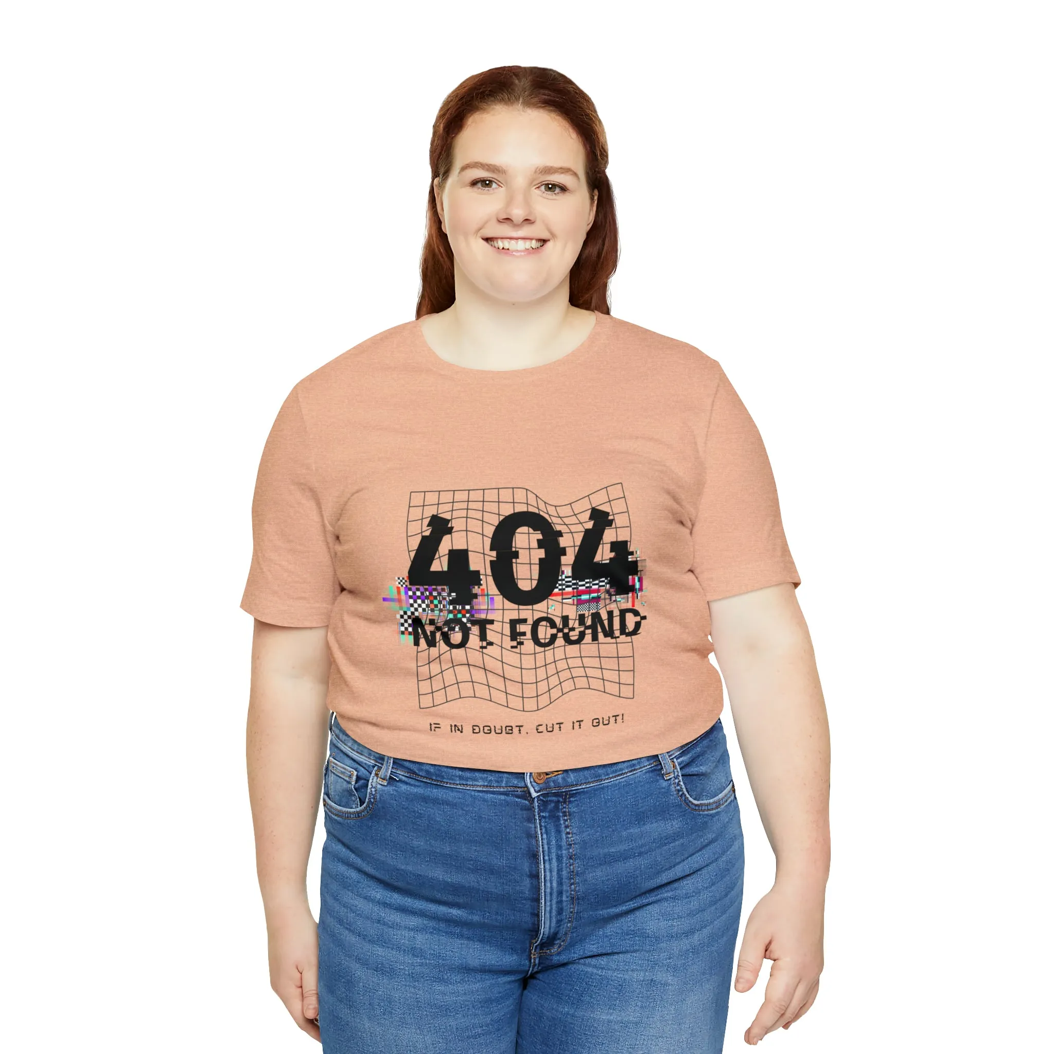 404 Not found Unisex Jersey Short Sleeve Tee