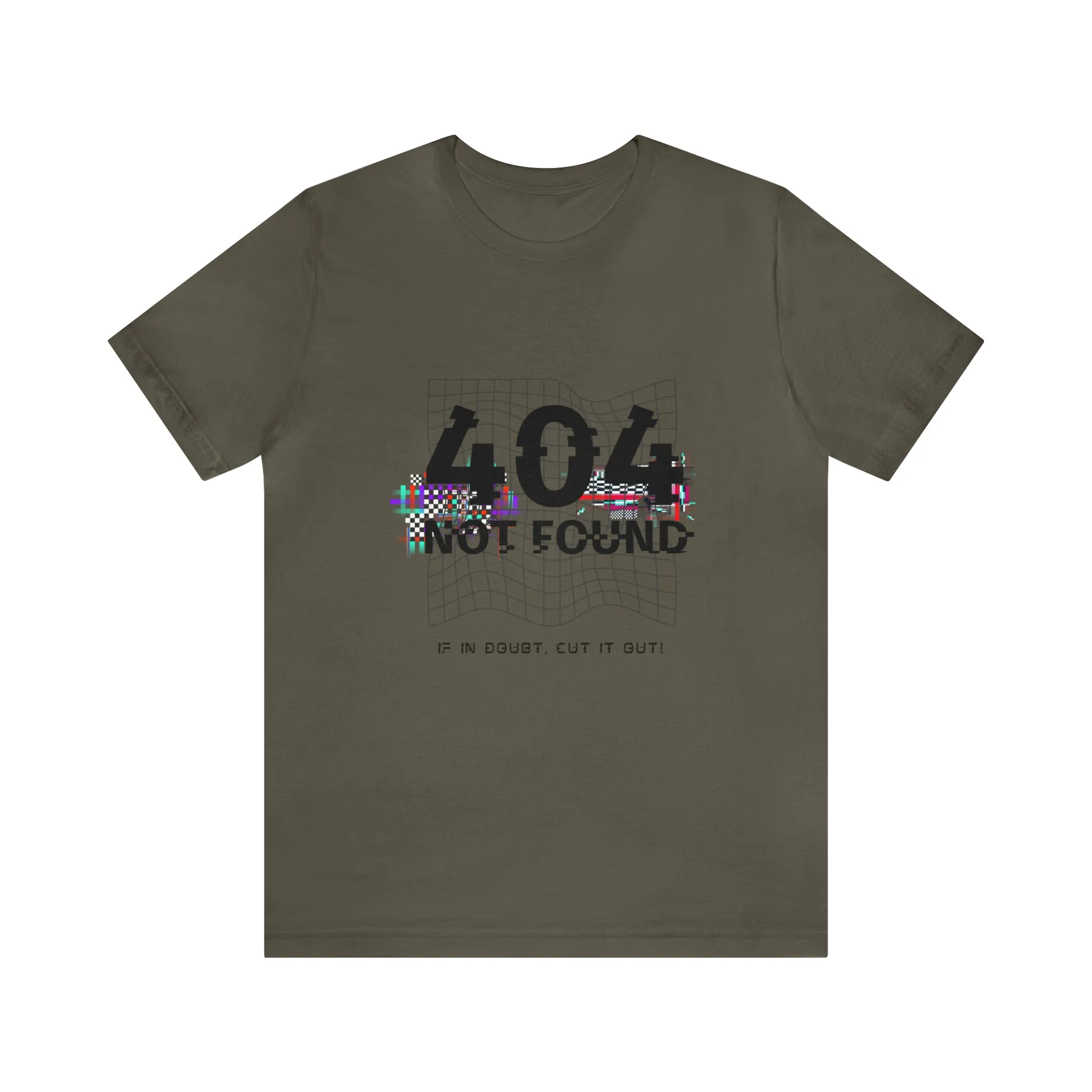 404 Not found Unisex Jersey Short Sleeve Tee