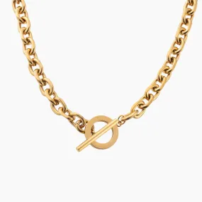 7mm Toggle Chain - Gold