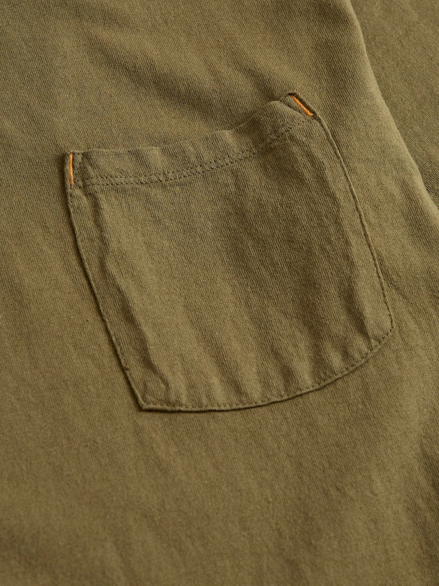 9oz Pocket T-Shirt in Olive Drab