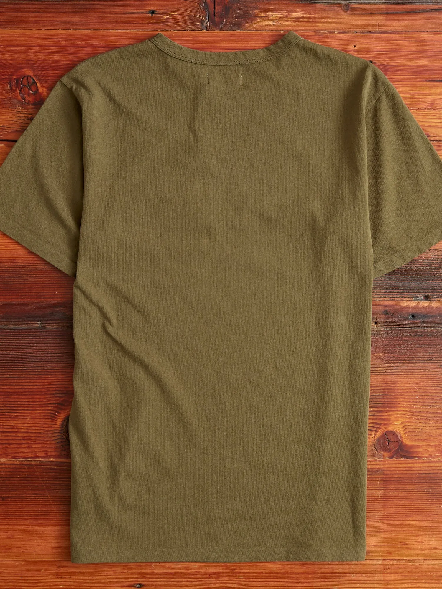 9oz Pocket T-Shirt in Olive Drab
