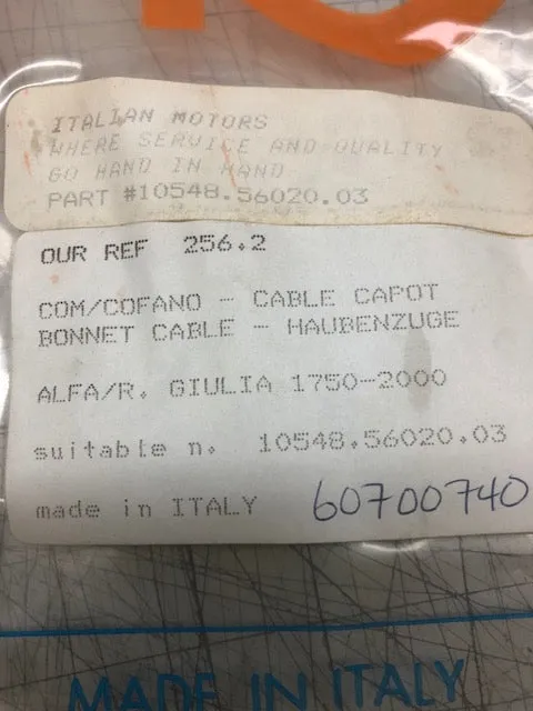 Alfa Romeo GTV Front Bonnet