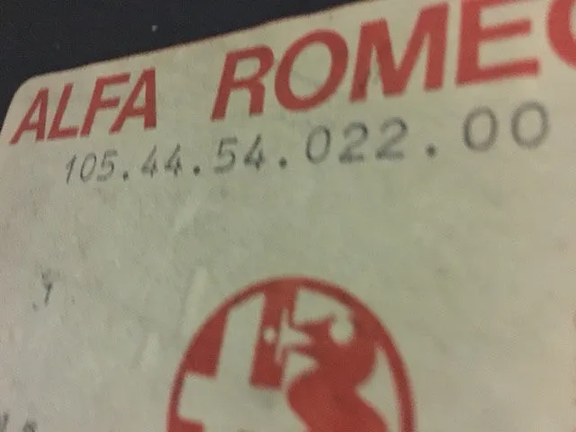 Alfa Romeo GTV Right Front Fender
