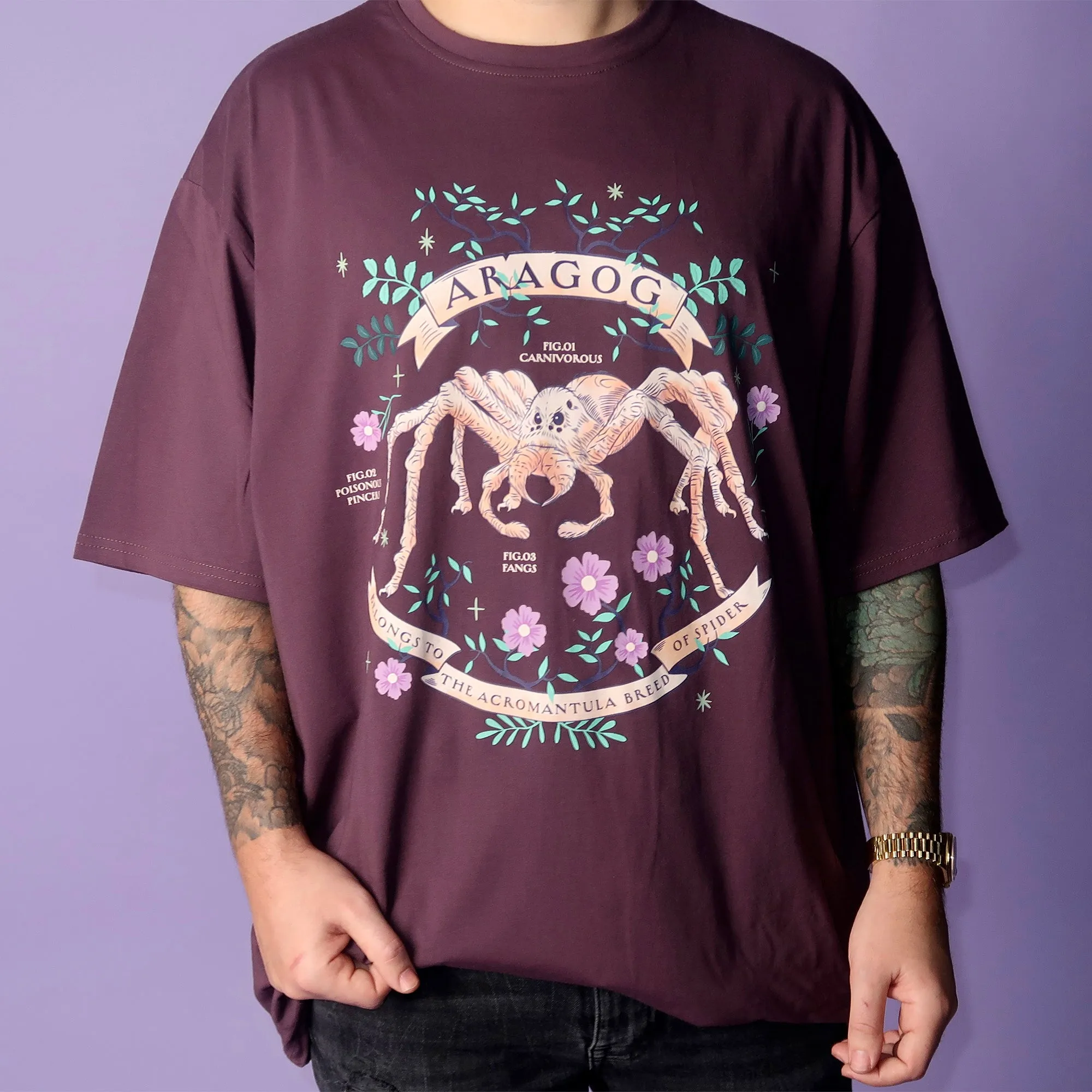 Aragog Drop Shoulder T-Shirt