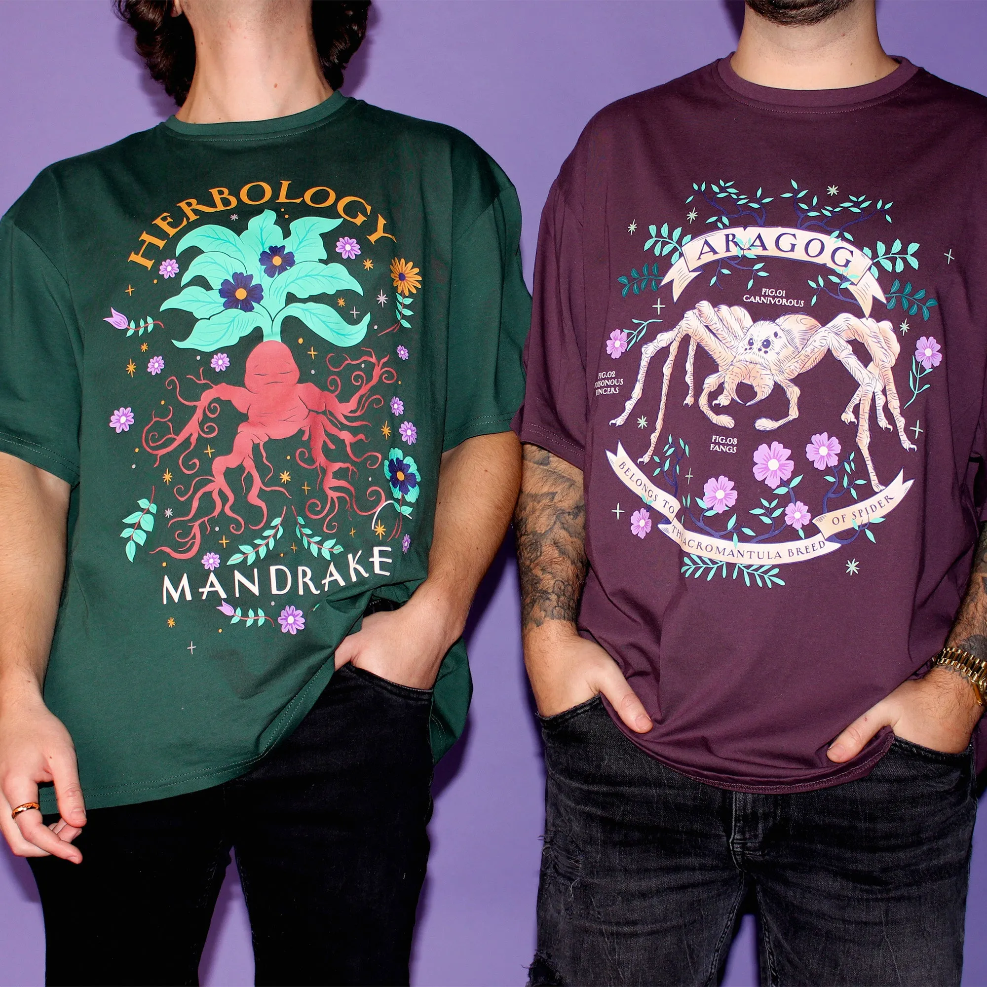 Aragog Drop Shoulder T-Shirt