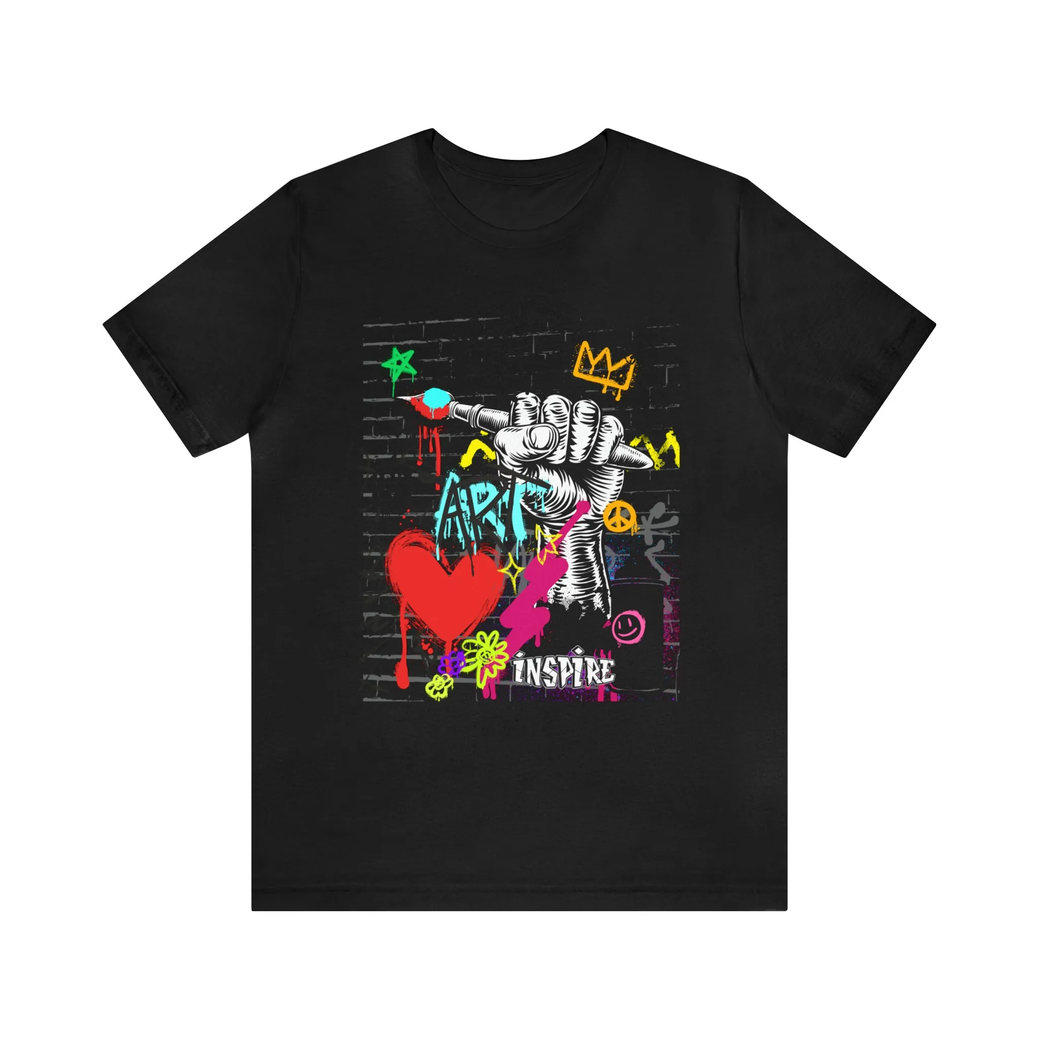 Artist graffiti urban Unisex Jersey Short Sleeve Tee