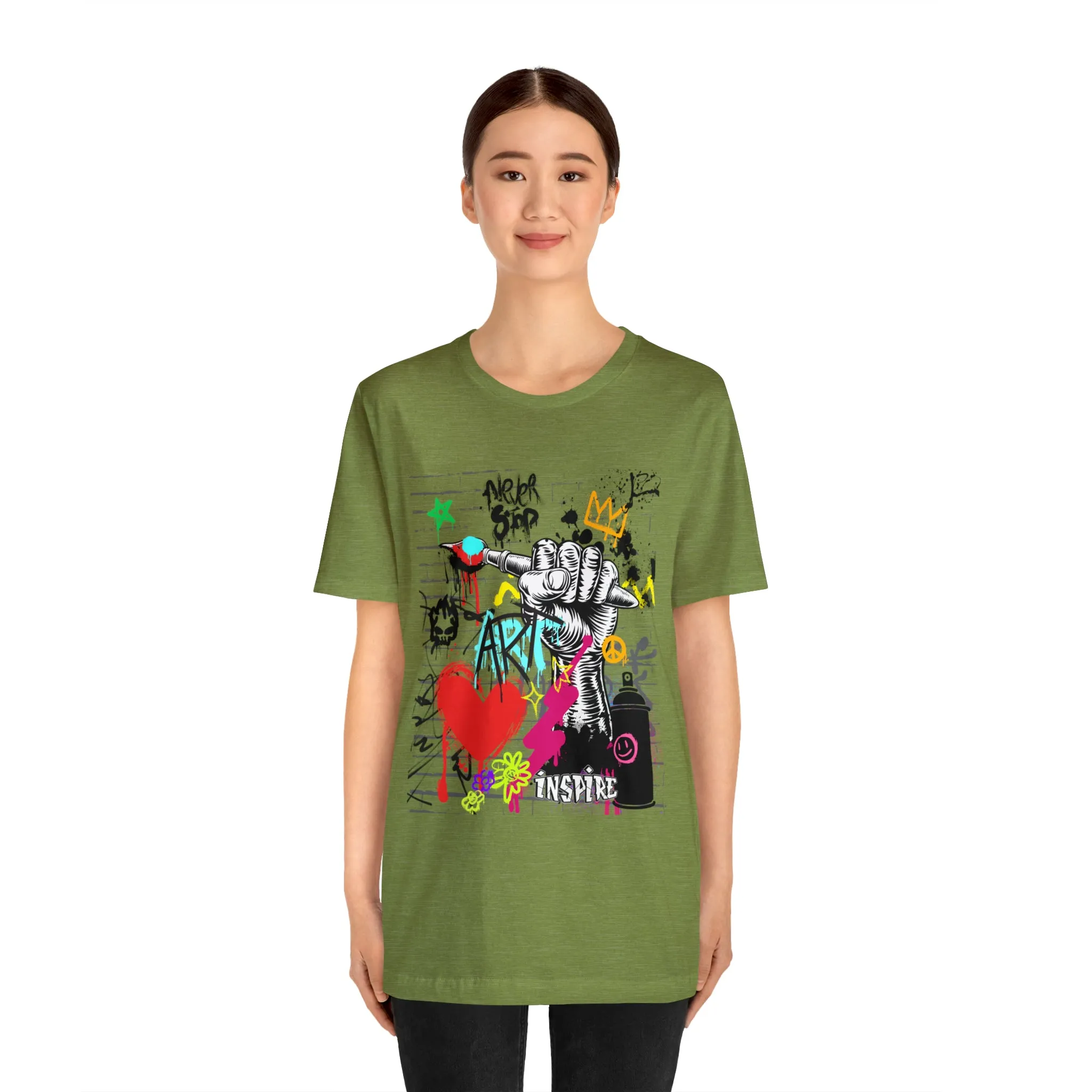 Artist graffiti urban Unisex Jersey Short Sleeve Tee