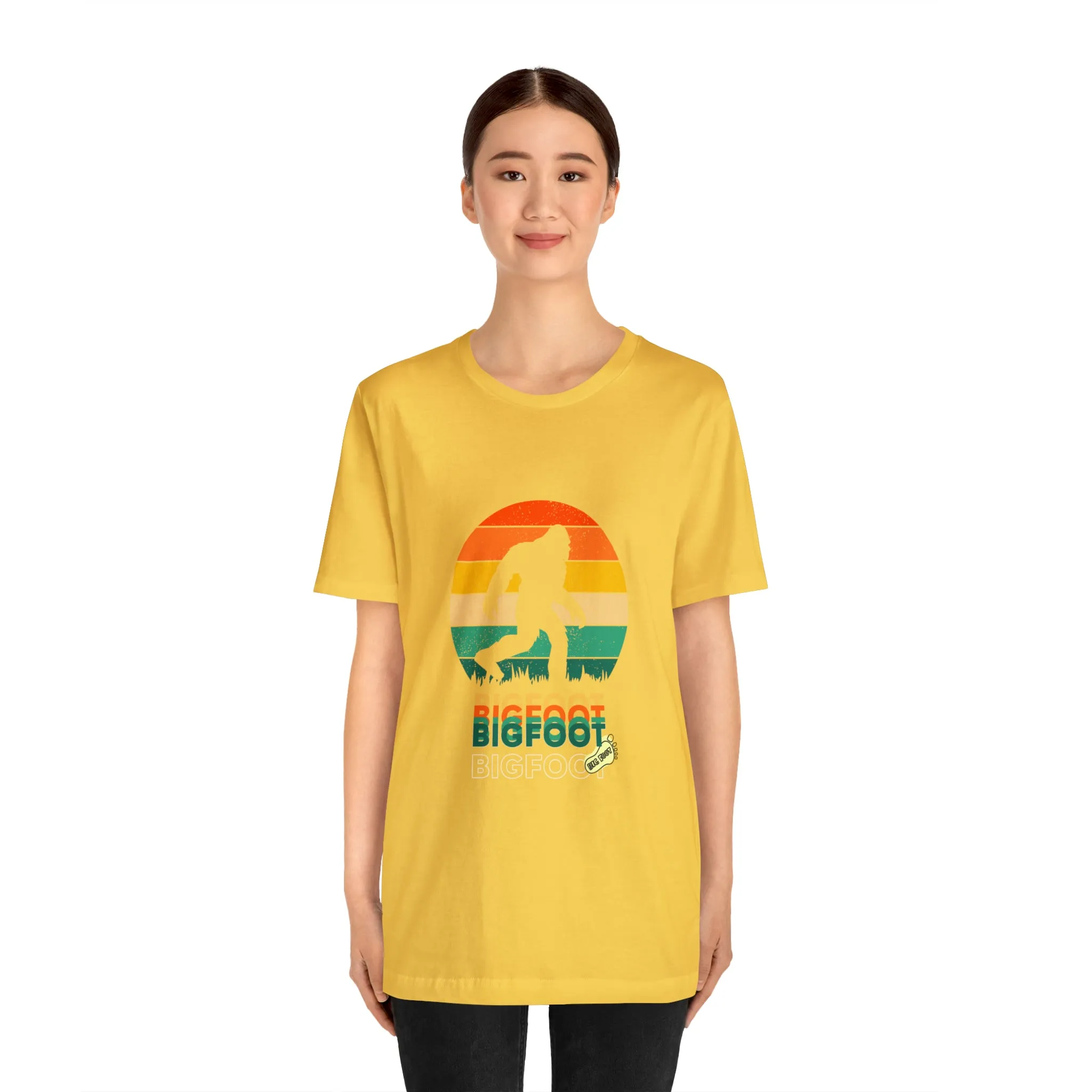 Bigfoot retro Unisex Jersey Short Sleeve Tee