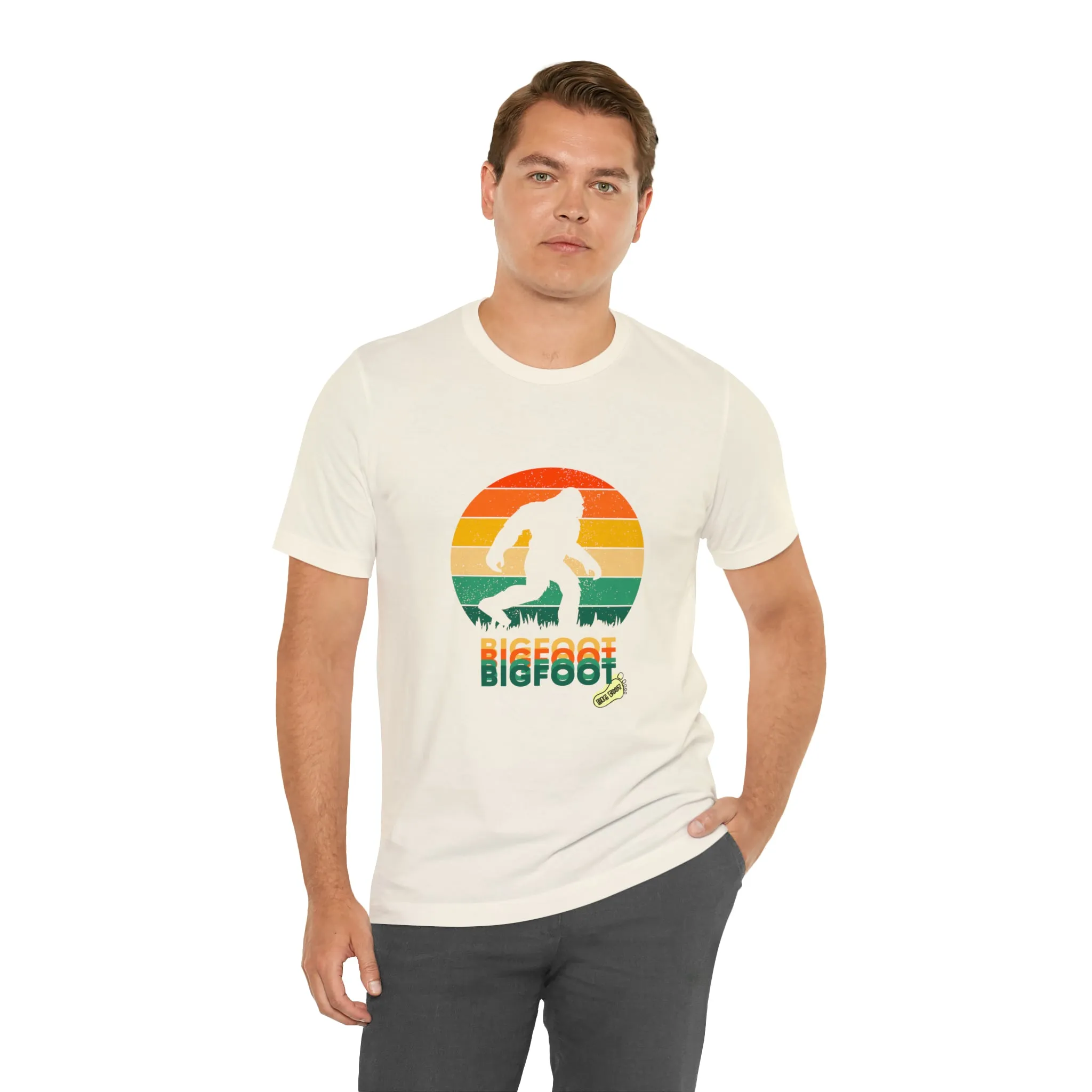 Bigfoot retro Unisex Jersey Short Sleeve Tee