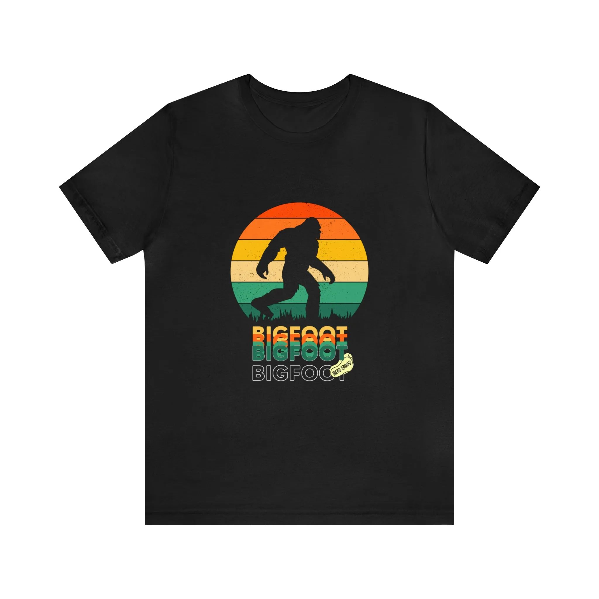 Bigfoot retro Unisex Jersey Short Sleeve Tee