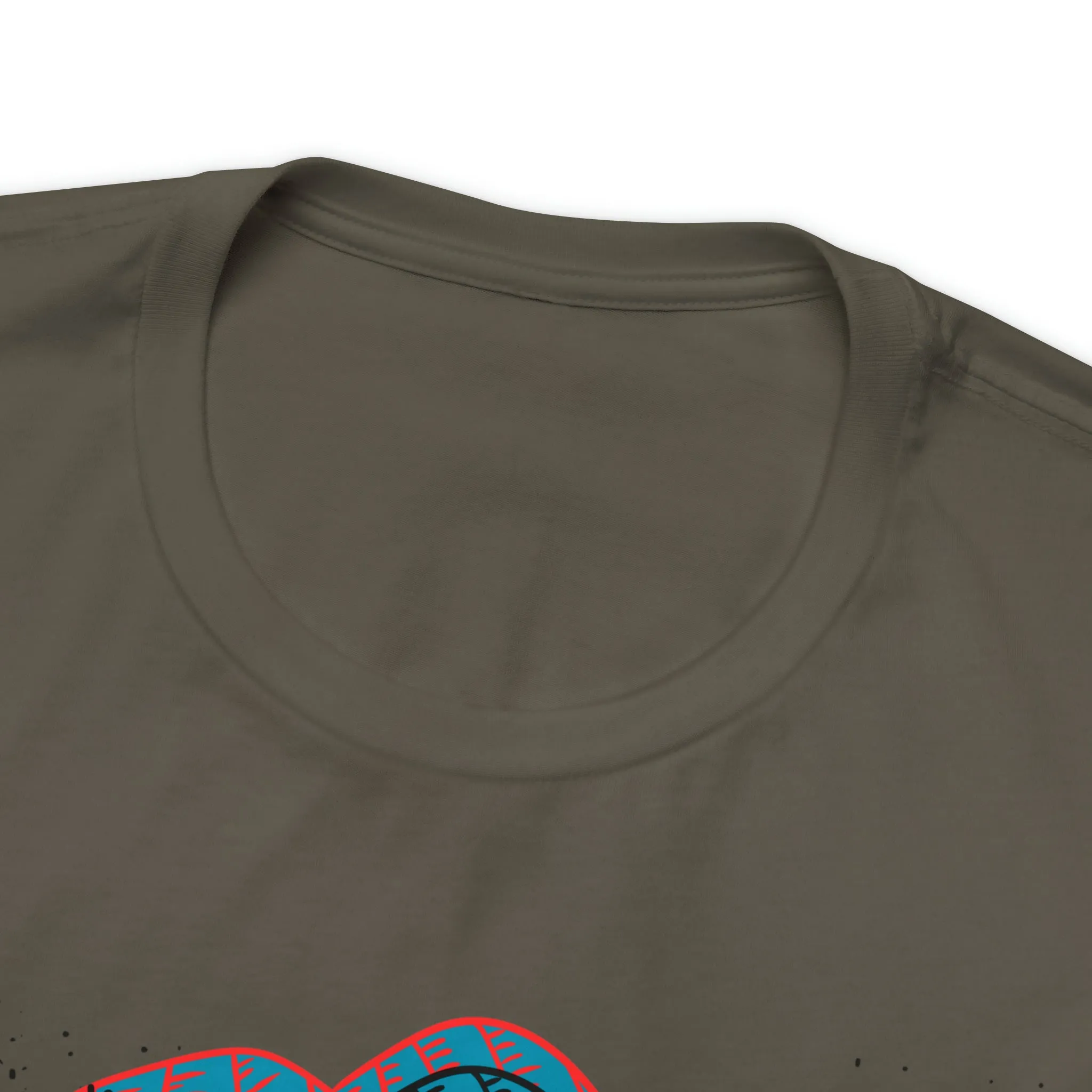 Bigfoot Savage graffiti urban Unisex Jersey Short Sleeve Tee