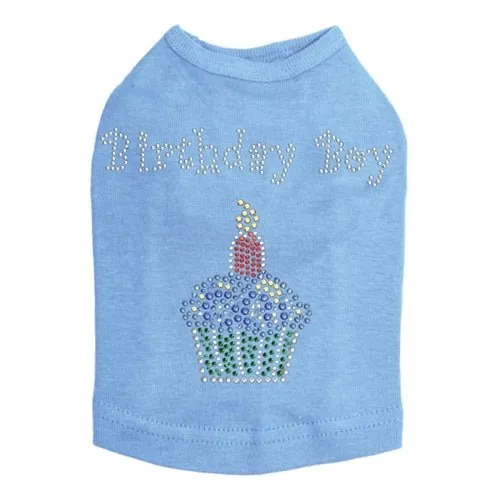 Birthday Boy Rhinestone Tank- Many Colors