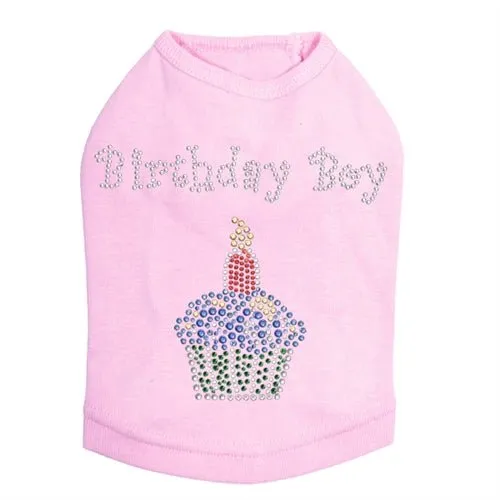 Birthday Boy Rhinestone Tank- Many Colors