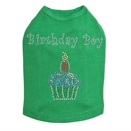Birthday Boy Rhinestone Tank- Many Colors