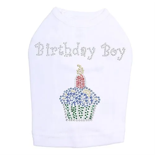 Birthday Boy Rhinestone Tank- Many Colors