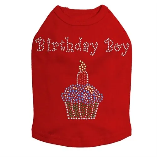 Birthday Boy Rhinestone Tank- Many Colors