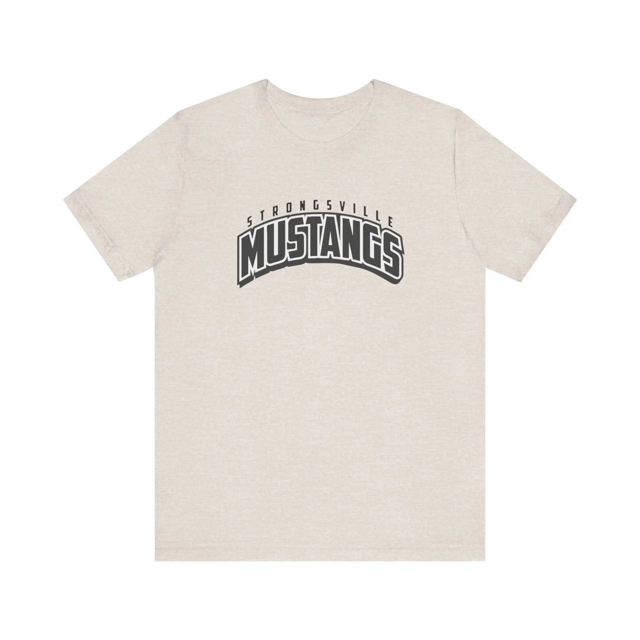 Black Logo Unisex Jersey Short Sleeve Tee