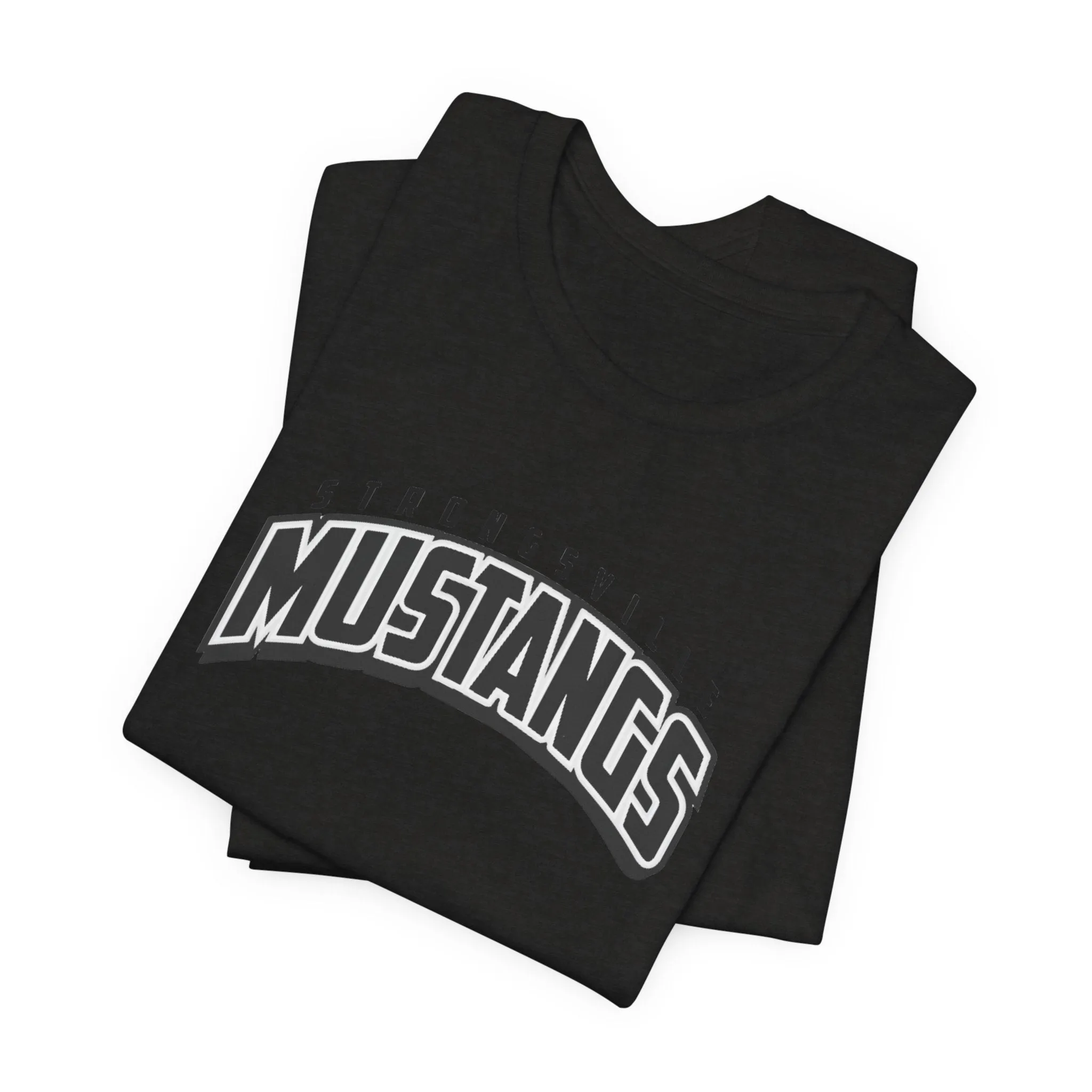 Black Logo Unisex Jersey Short Sleeve Tee