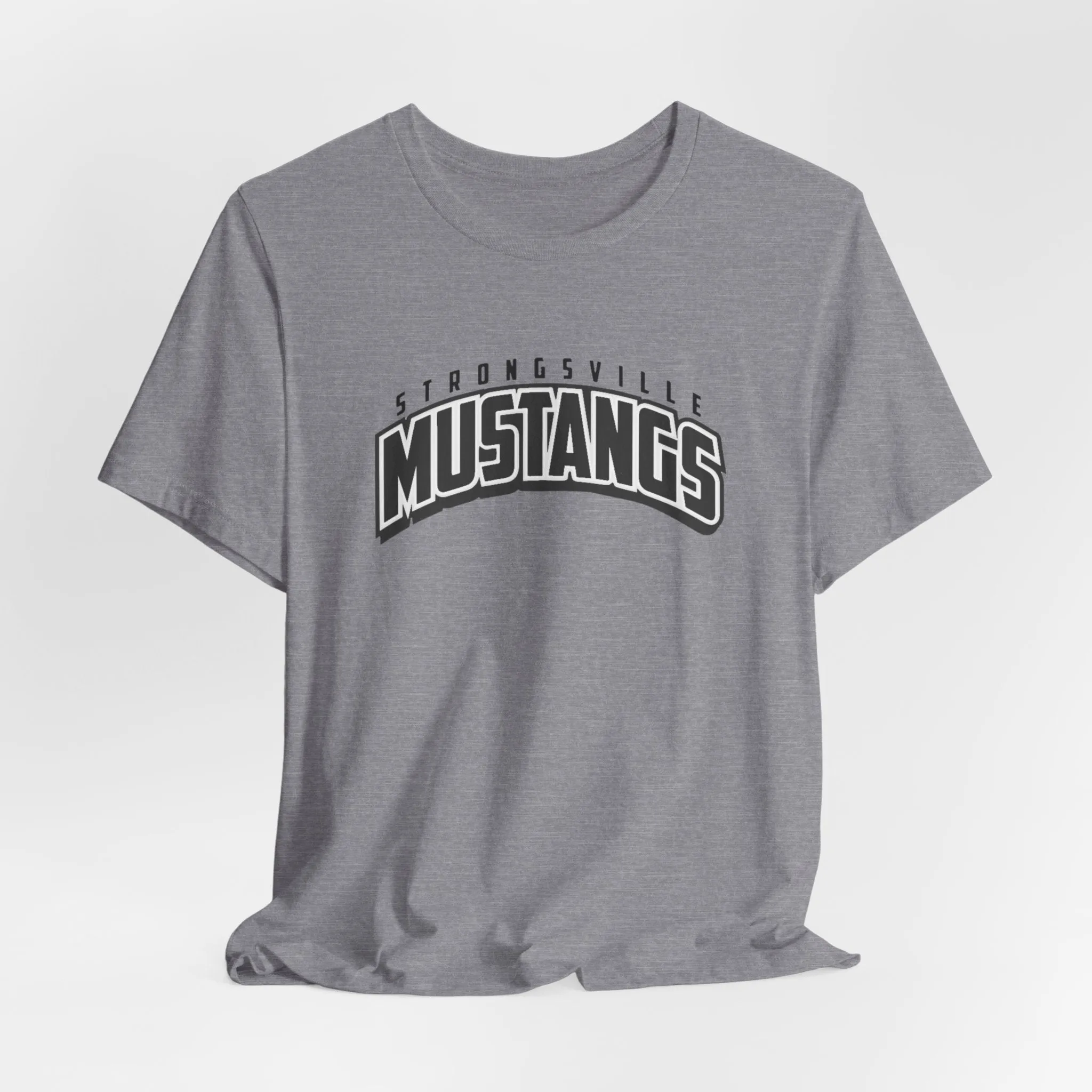 Black Logo Unisex Jersey Short Sleeve Tee