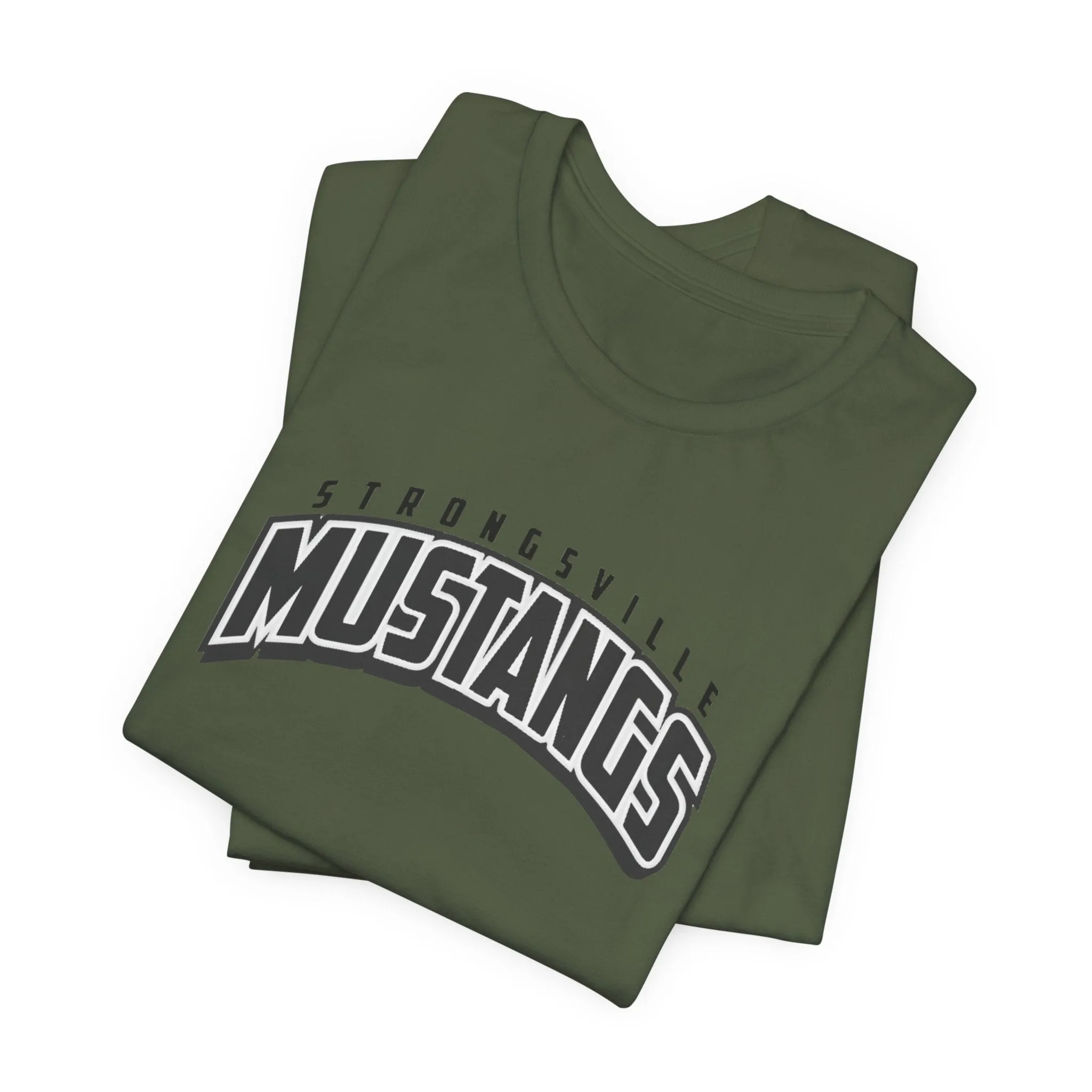 Black Logo Unisex Jersey Short Sleeve Tee