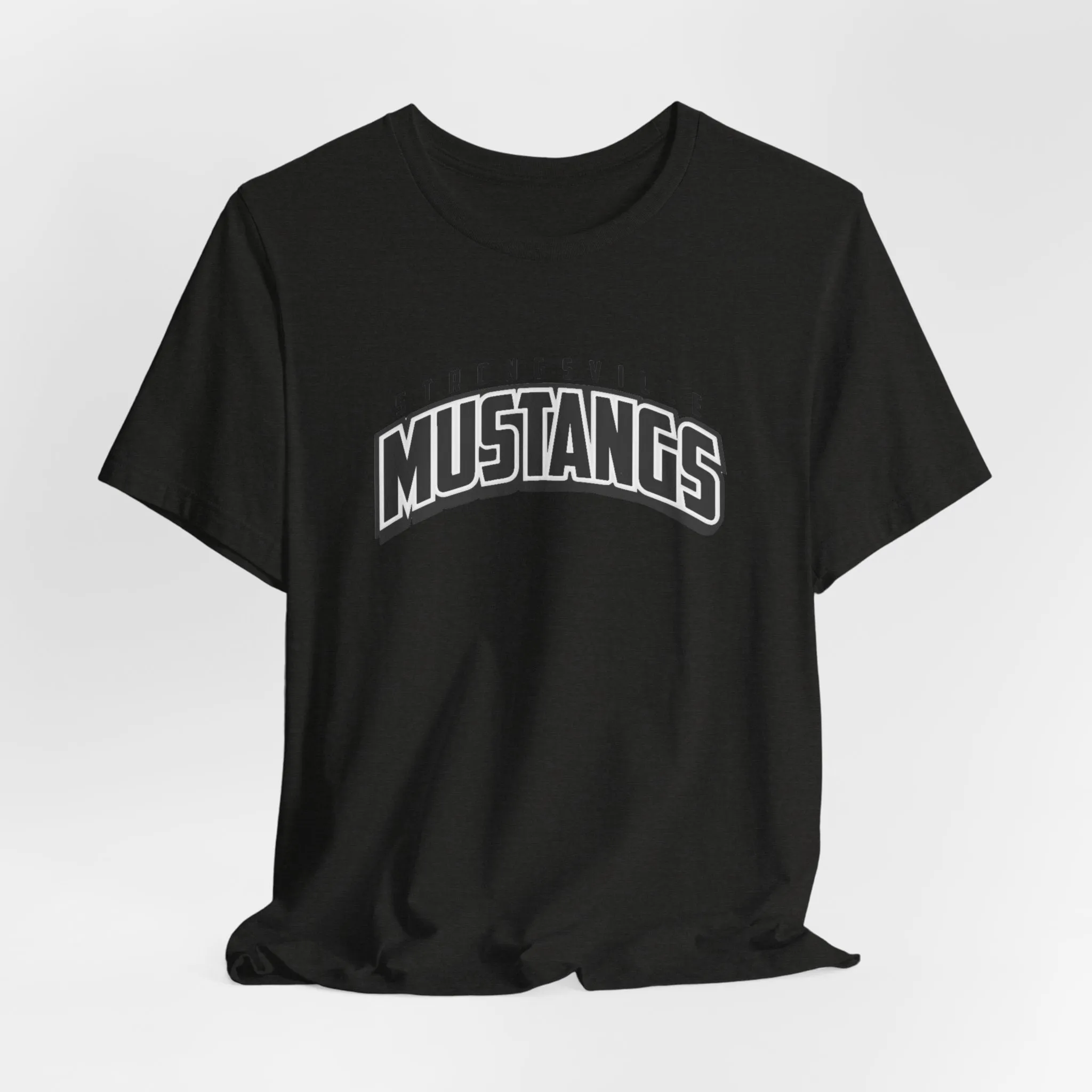 Black Logo Unisex Jersey Short Sleeve Tee