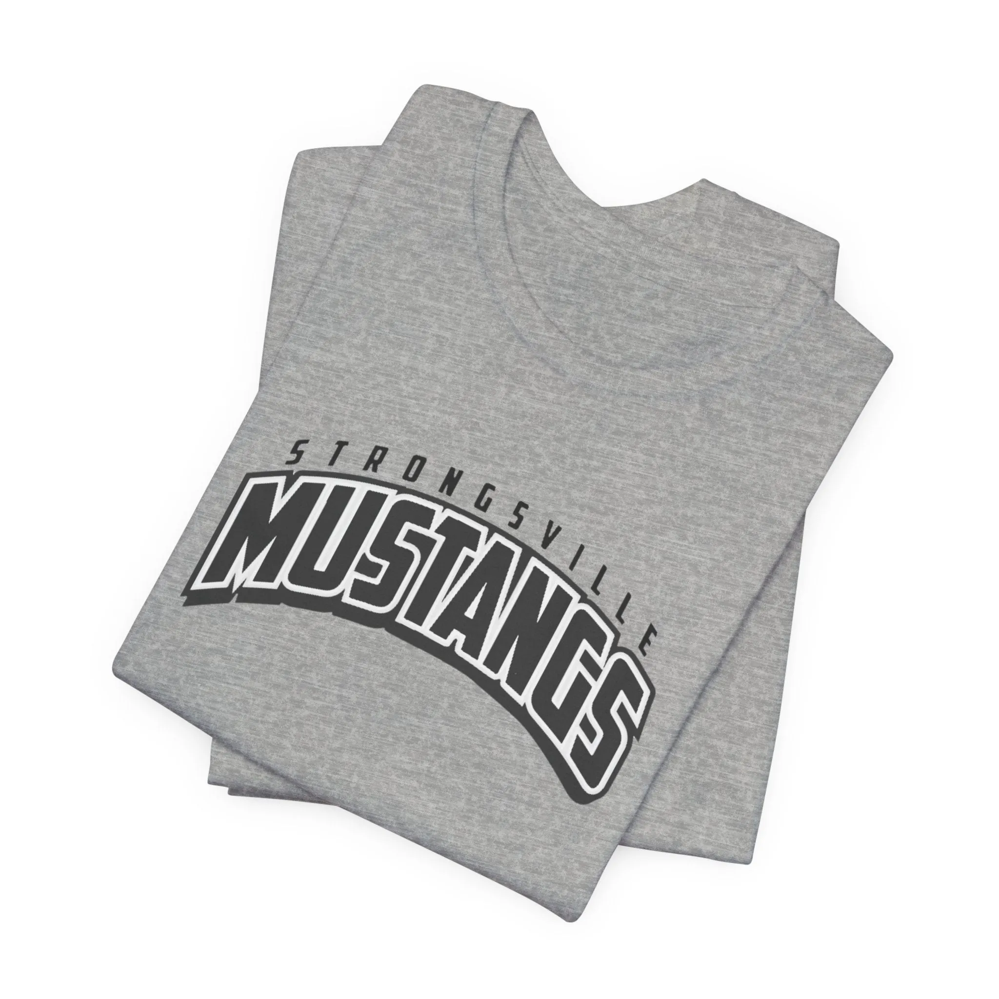 Black Logo Unisex Jersey Short Sleeve Tee