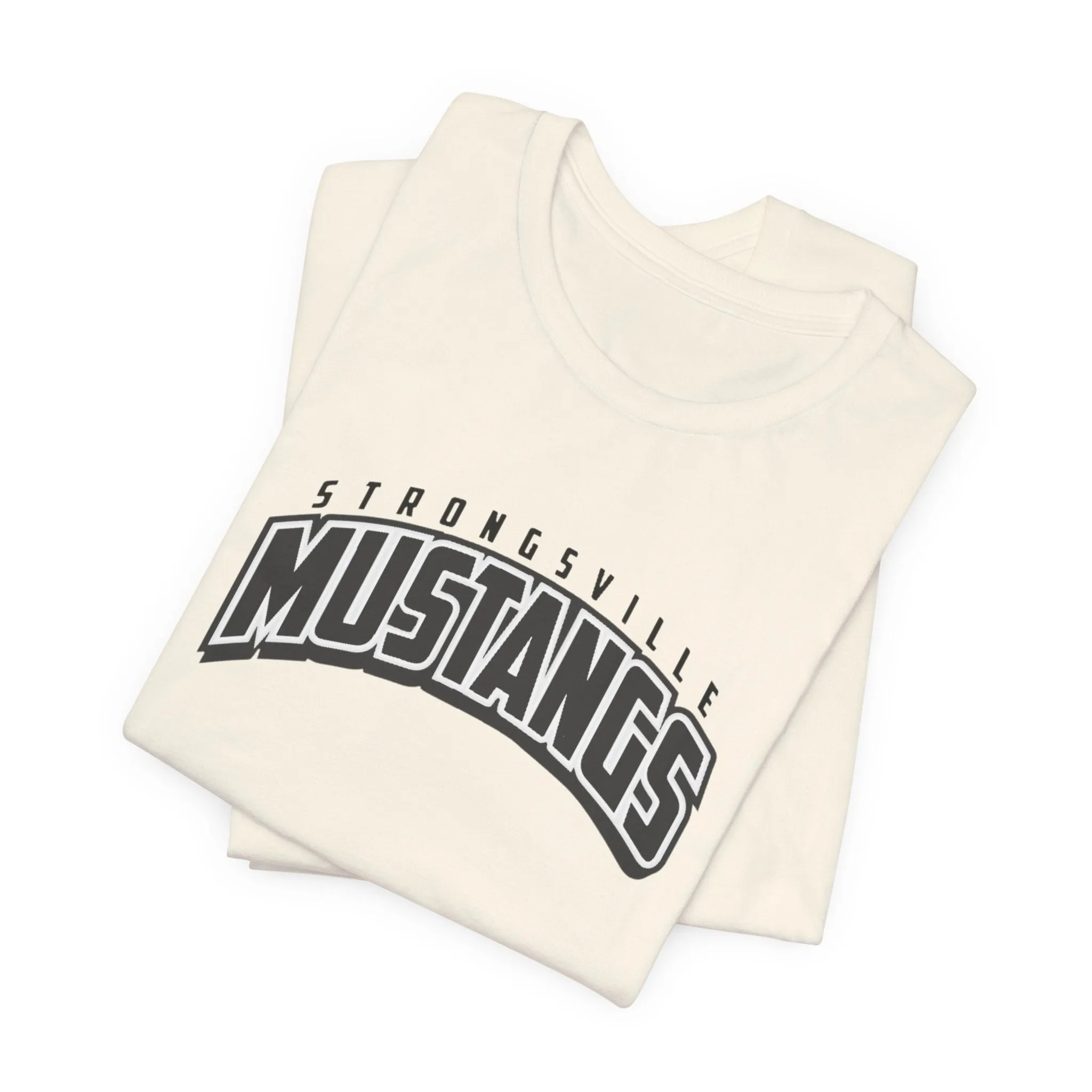 Black Logo Unisex Jersey Short Sleeve Tee
