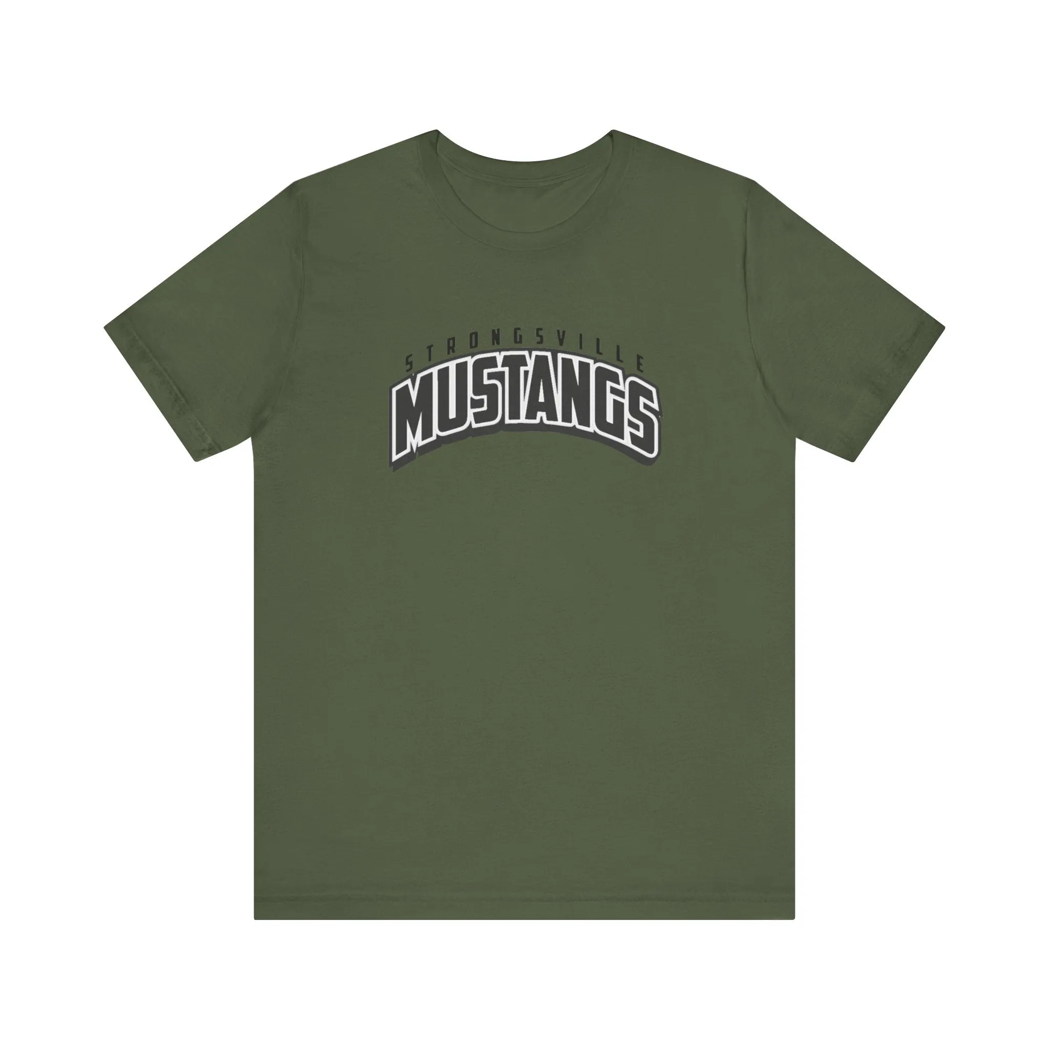 Black Logo Unisex Jersey Short Sleeve Tee