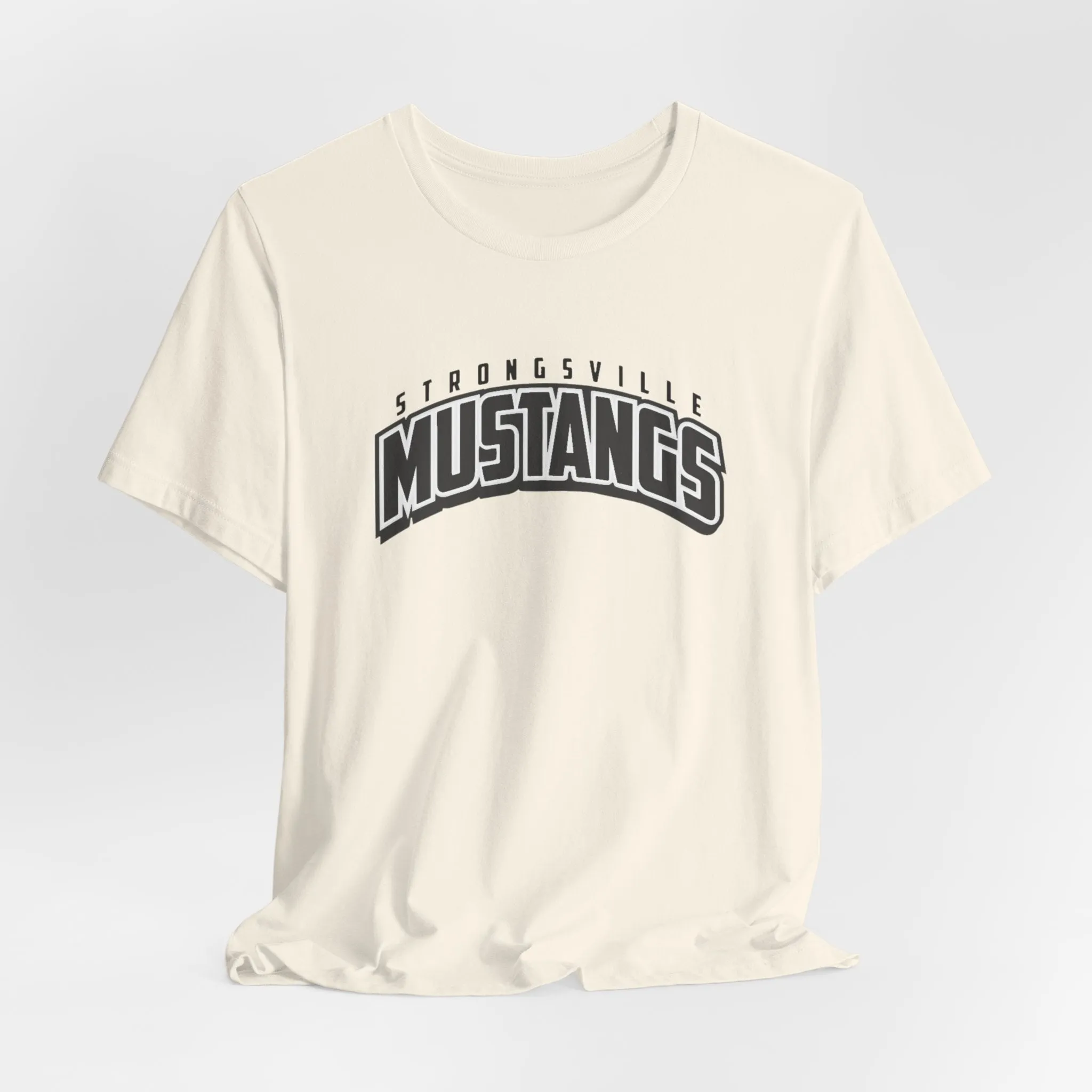 Black Logo Unisex Jersey Short Sleeve Tee