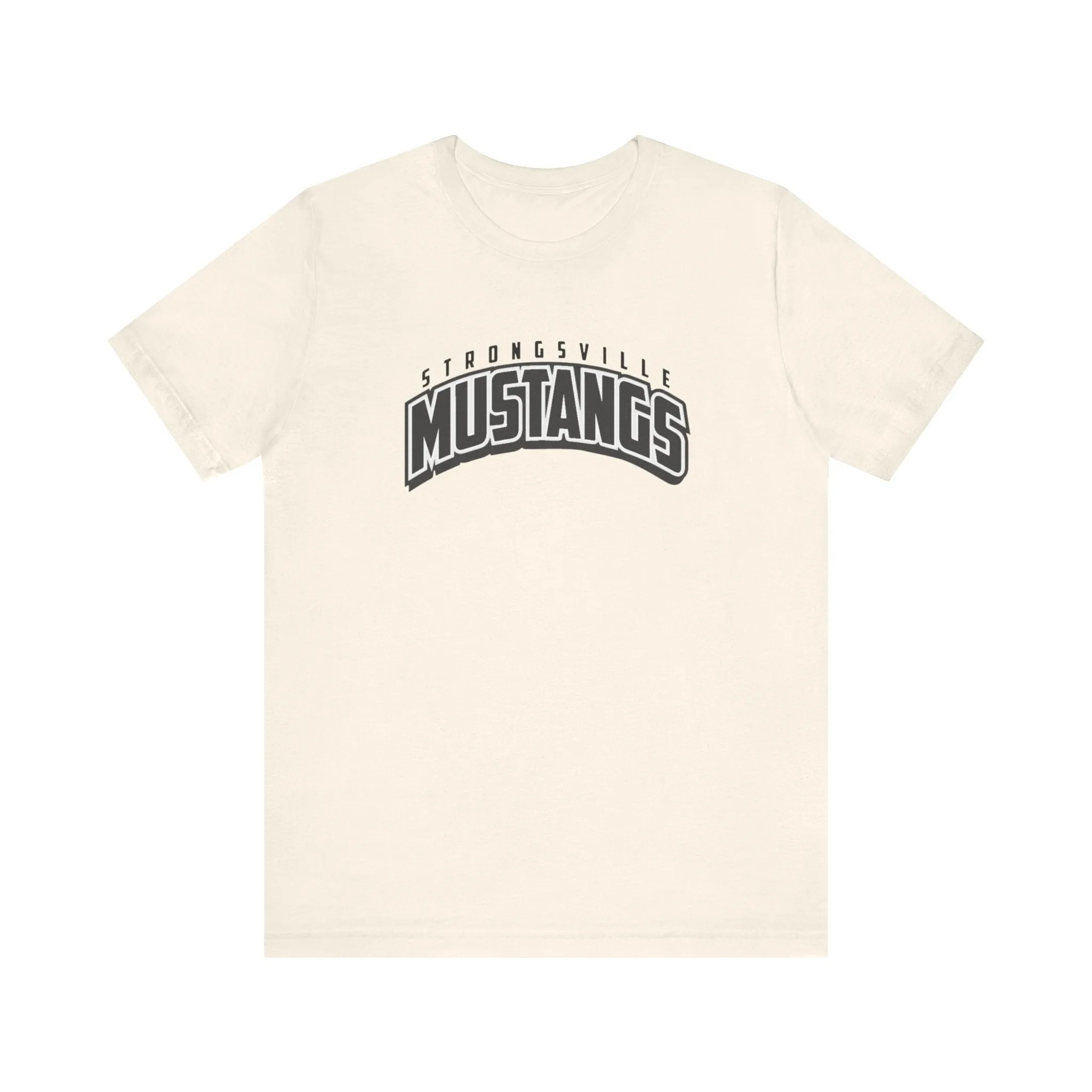 Black Logo Unisex Jersey Short Sleeve Tee