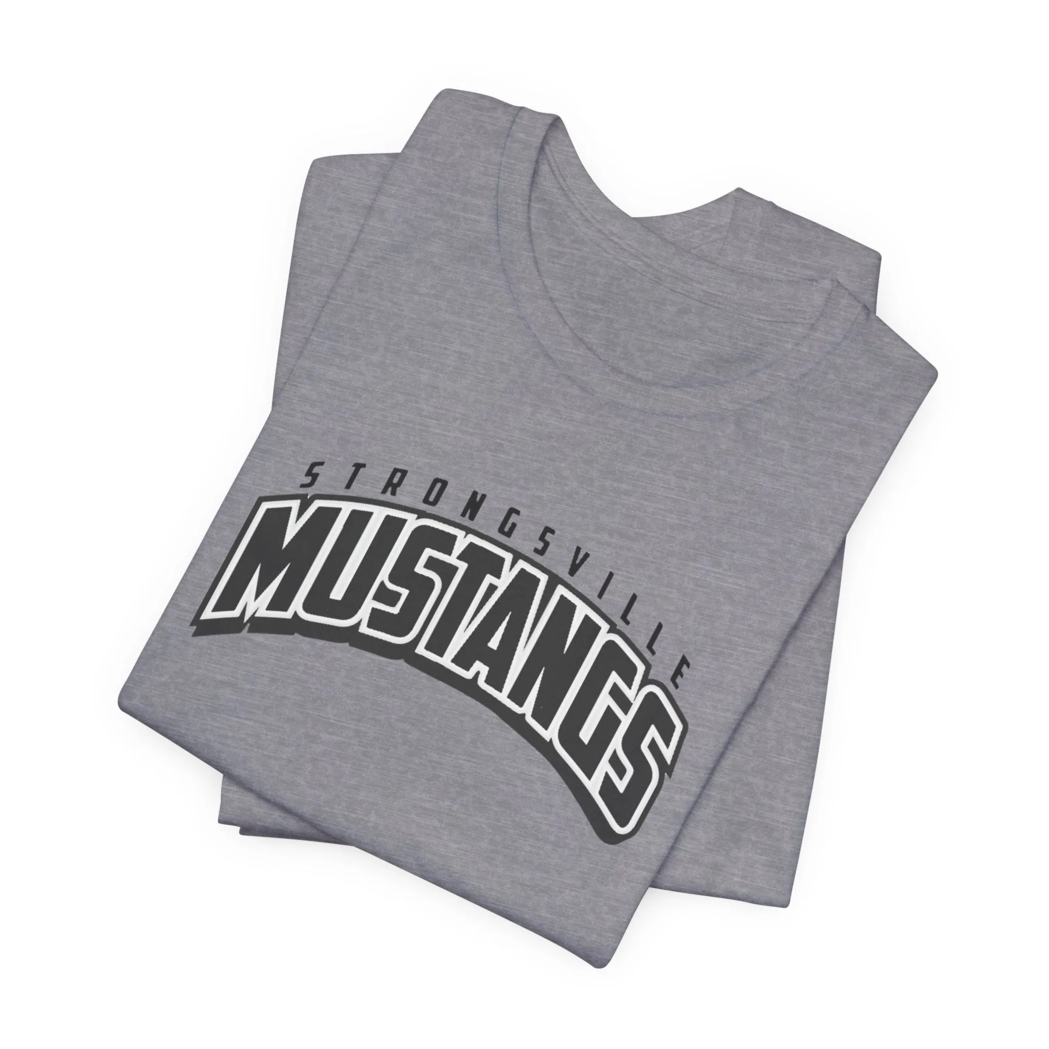 Black Logo Unisex Jersey Short Sleeve Tee