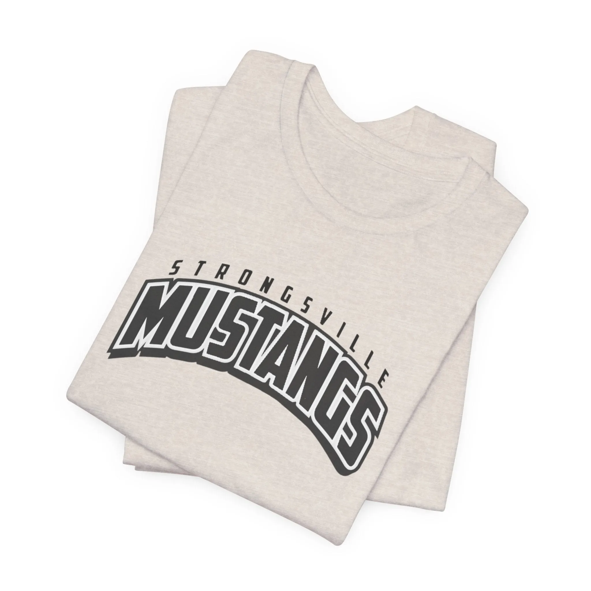 Black Logo Unisex Jersey Short Sleeve Tee
