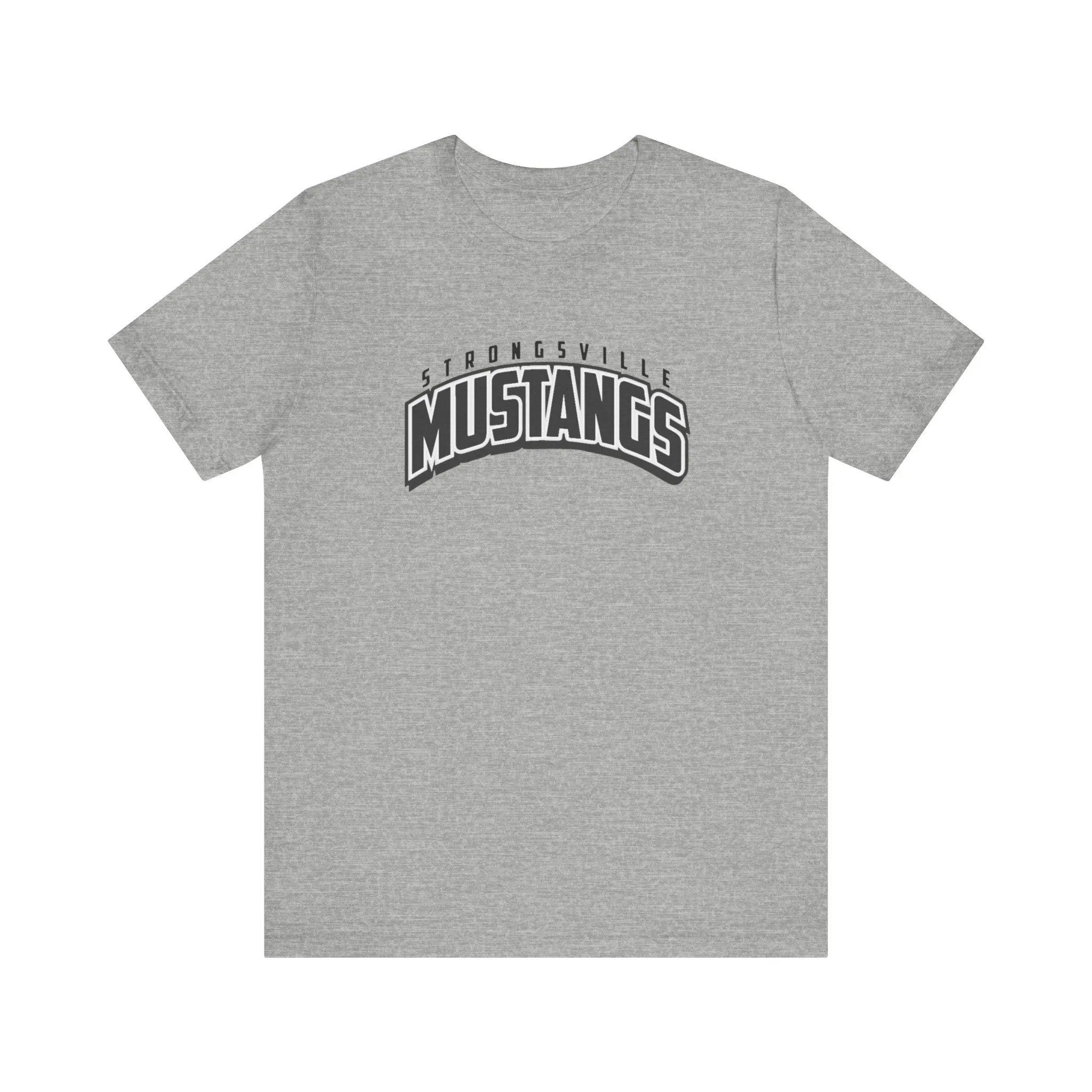Black Logo Unisex Jersey Short Sleeve Tee