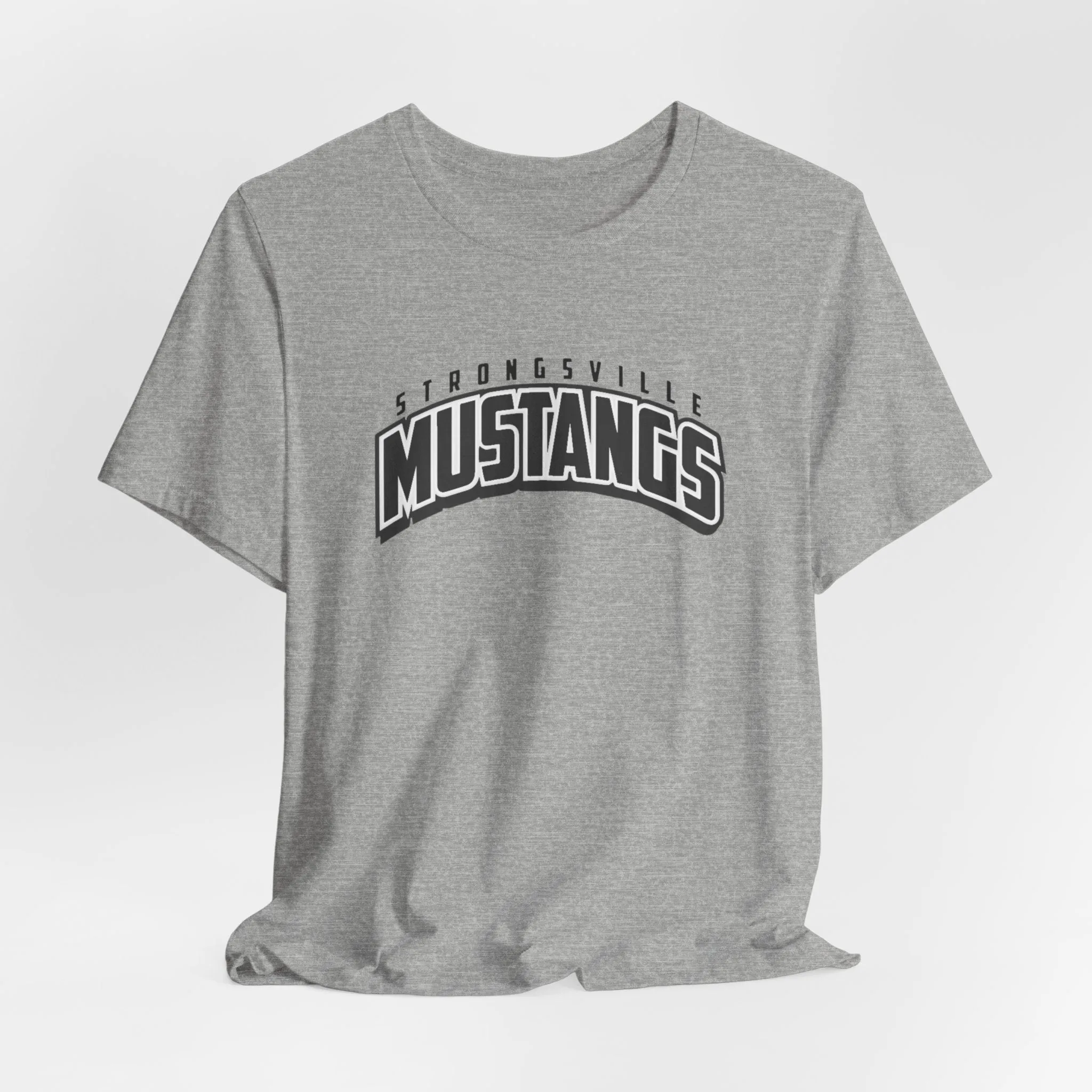 Black Logo Unisex Jersey Short Sleeve Tee