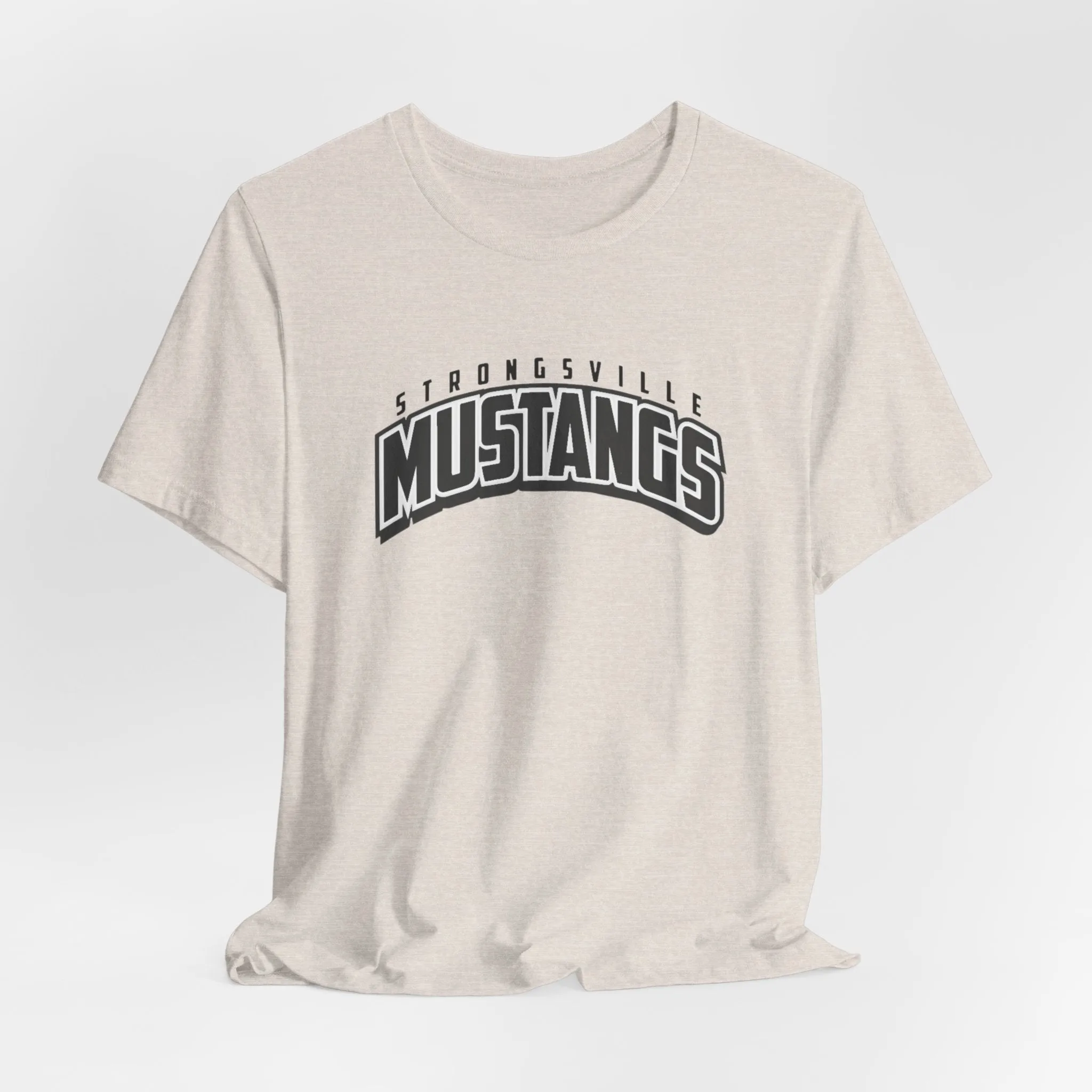 Black Logo Unisex Jersey Short Sleeve Tee