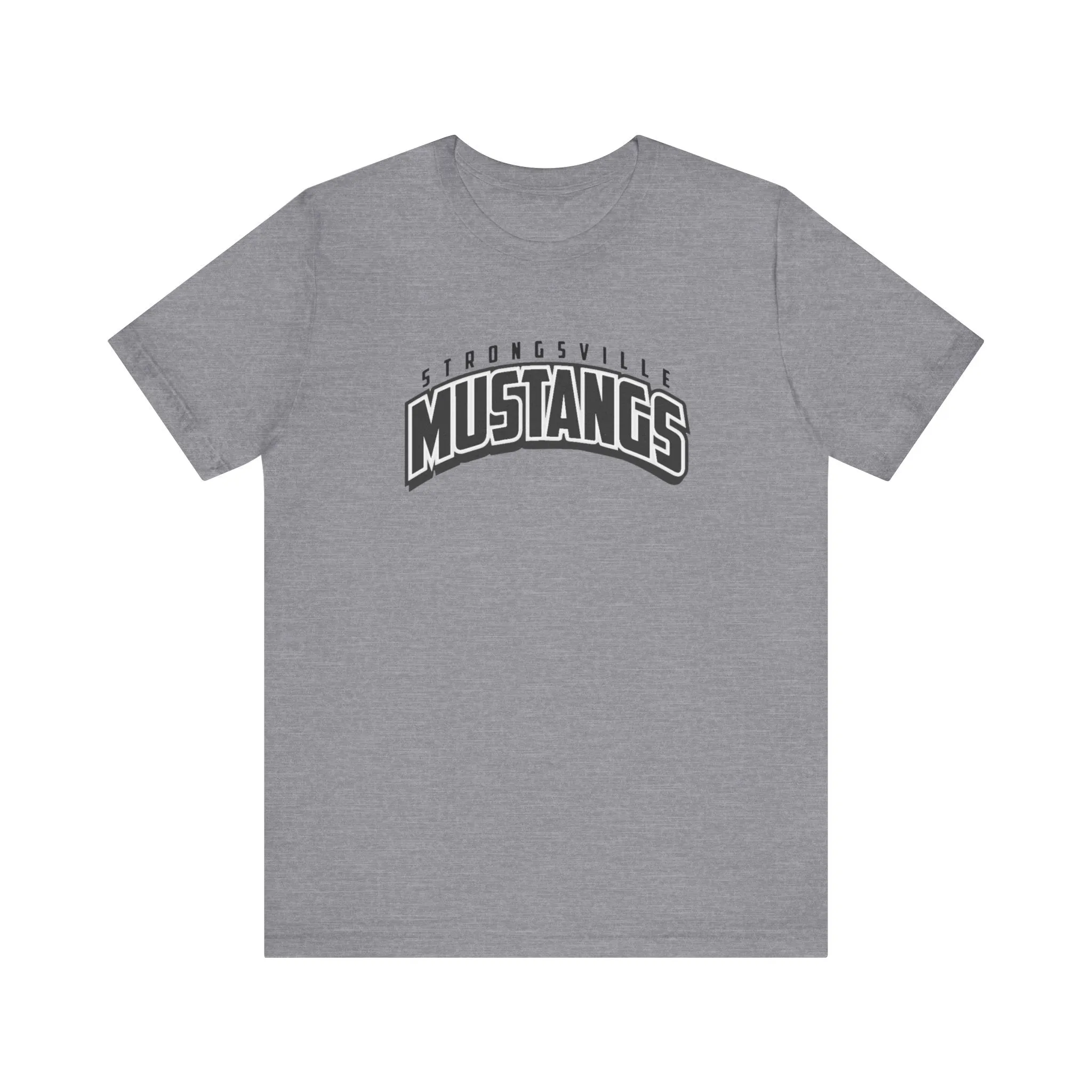 Black Logo Unisex Jersey Short Sleeve Tee