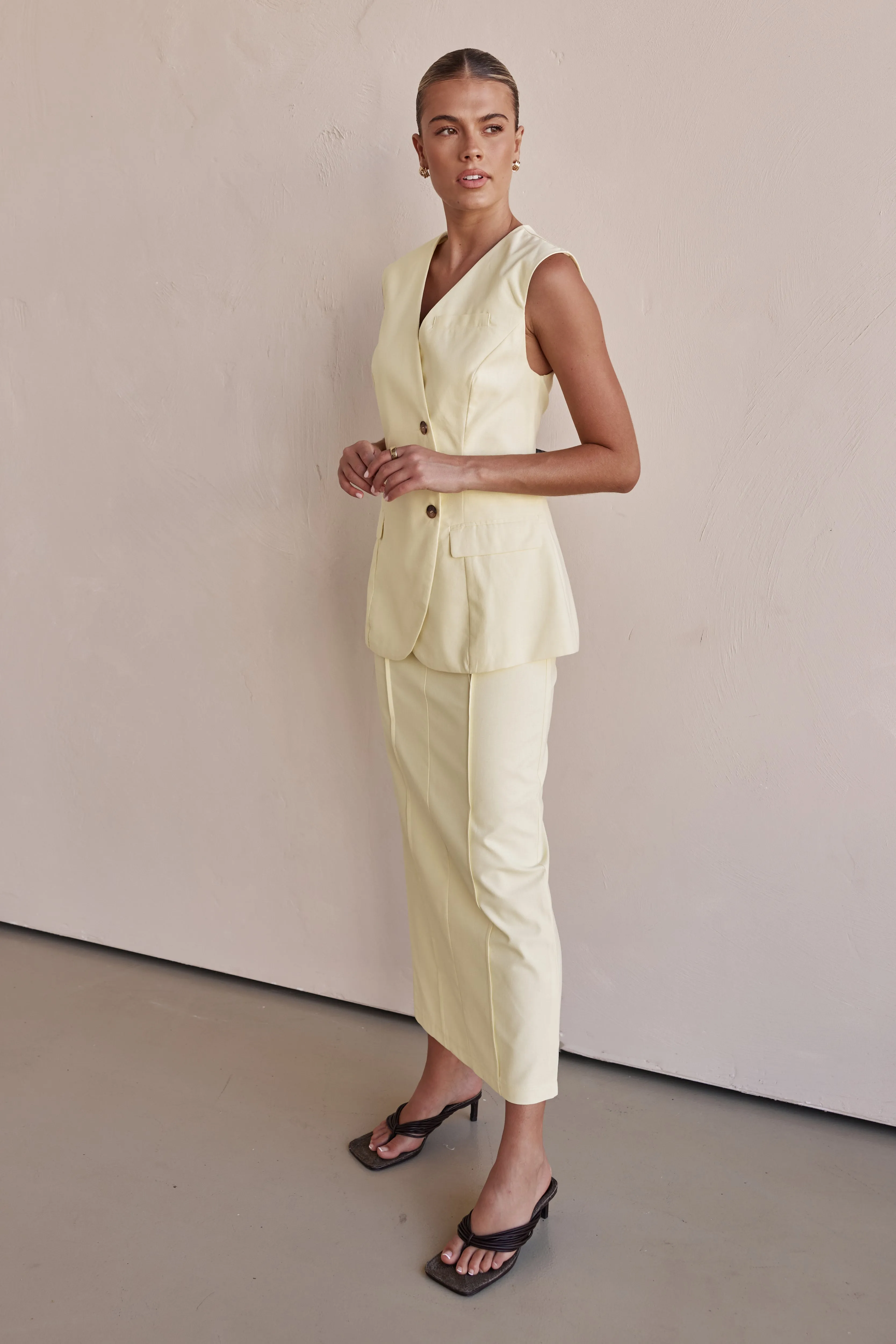 Blithe Vest (Lemon)