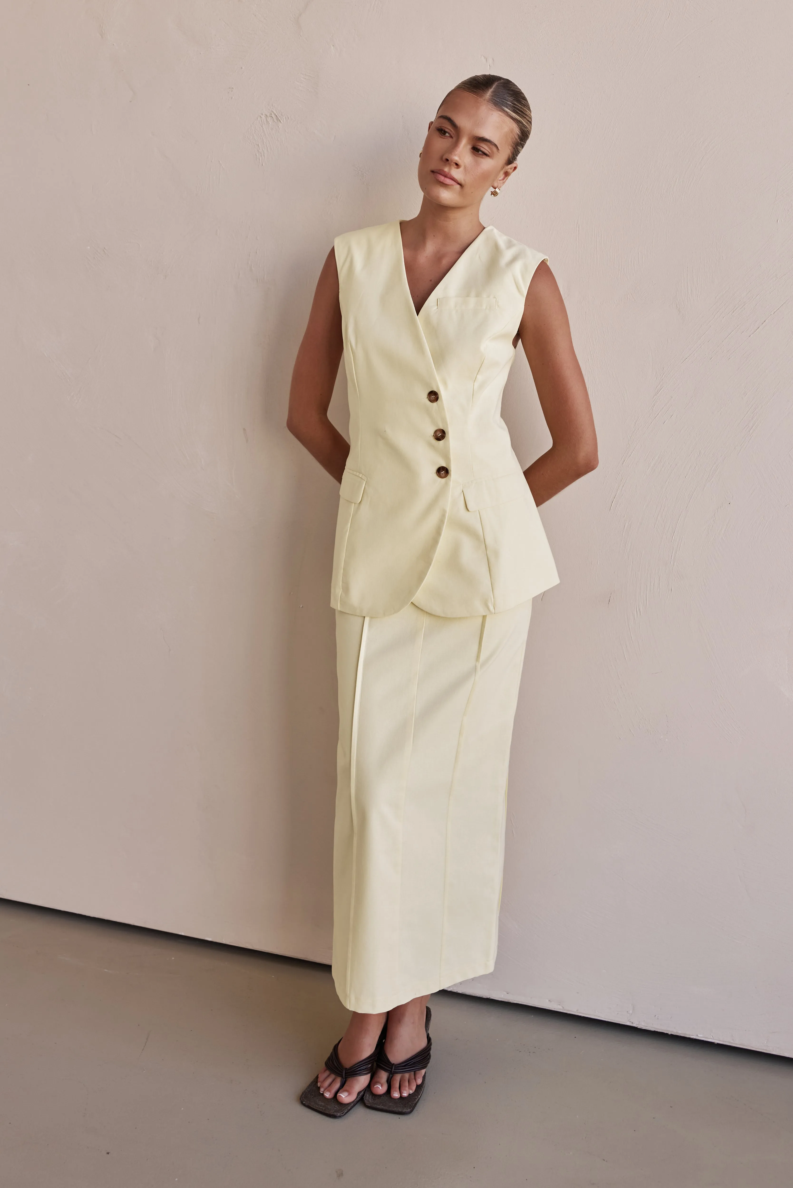 Blithe Vest (Lemon)