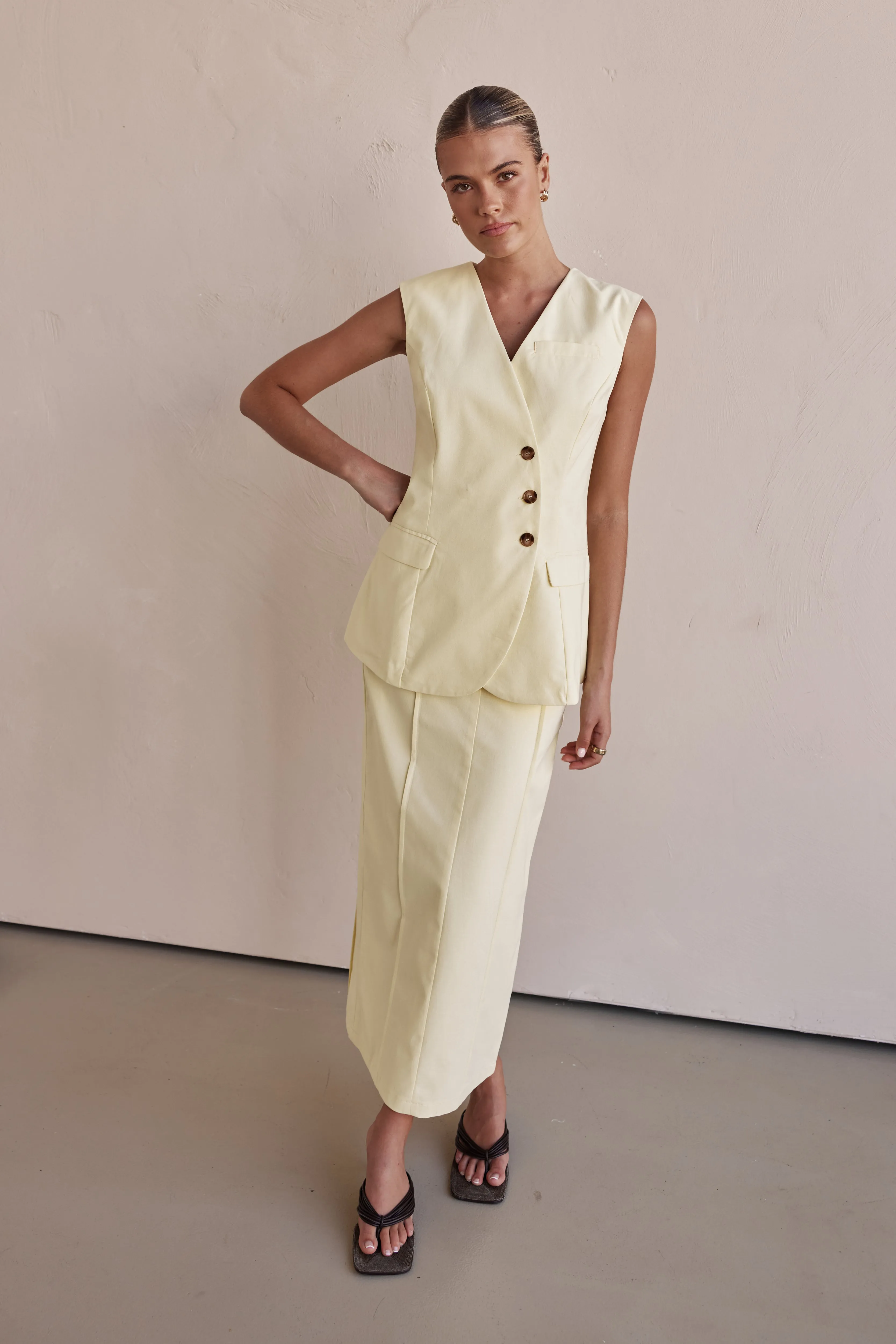 Blithe Vest (Lemon)