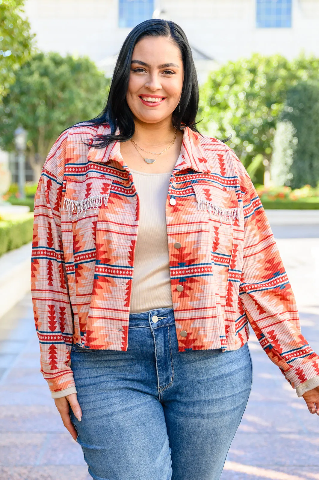 Breaking Free Western Print Jacket - Online Exclusive