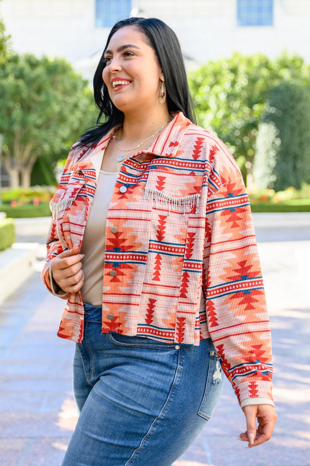 Breaking Free Western Print Jacket - Online Exclusive