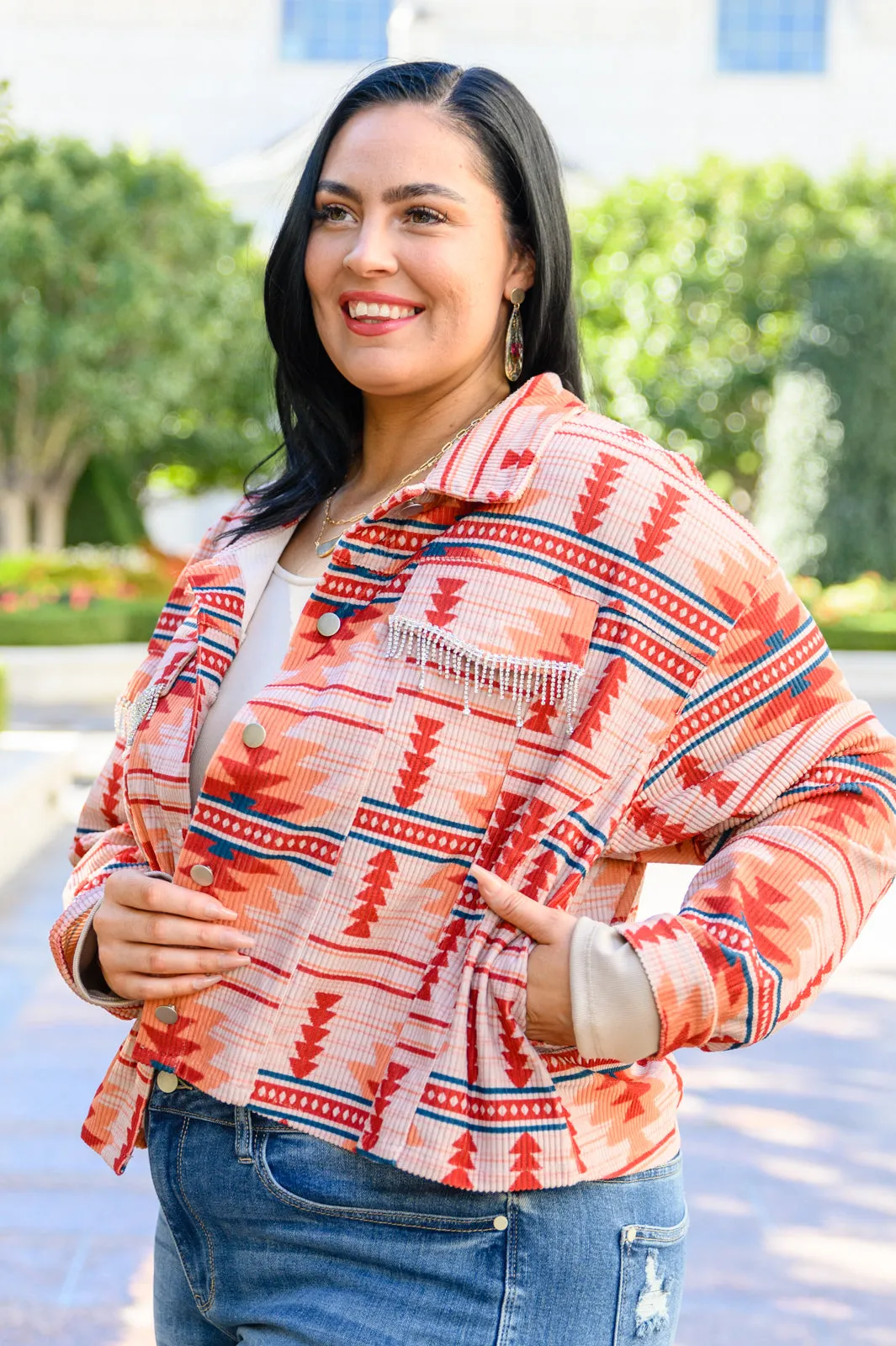 Breaking Free Western Print Jacket - Online Exclusive