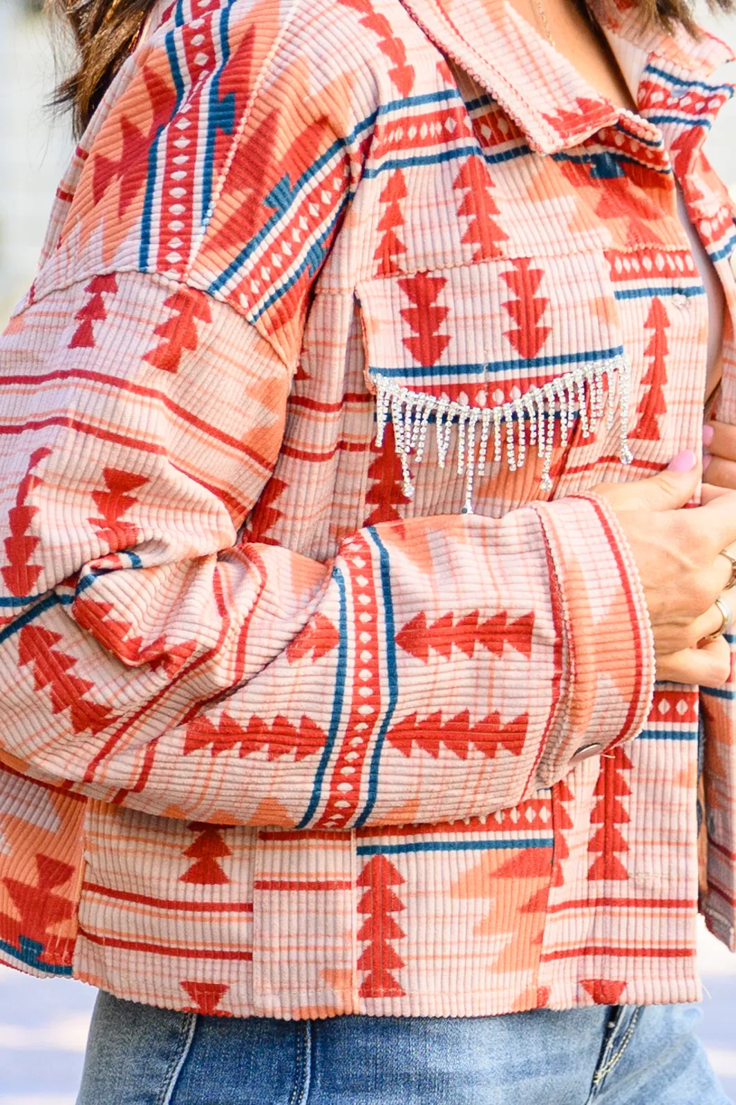 Breaking Free Western Print Jacket - Online Exclusive