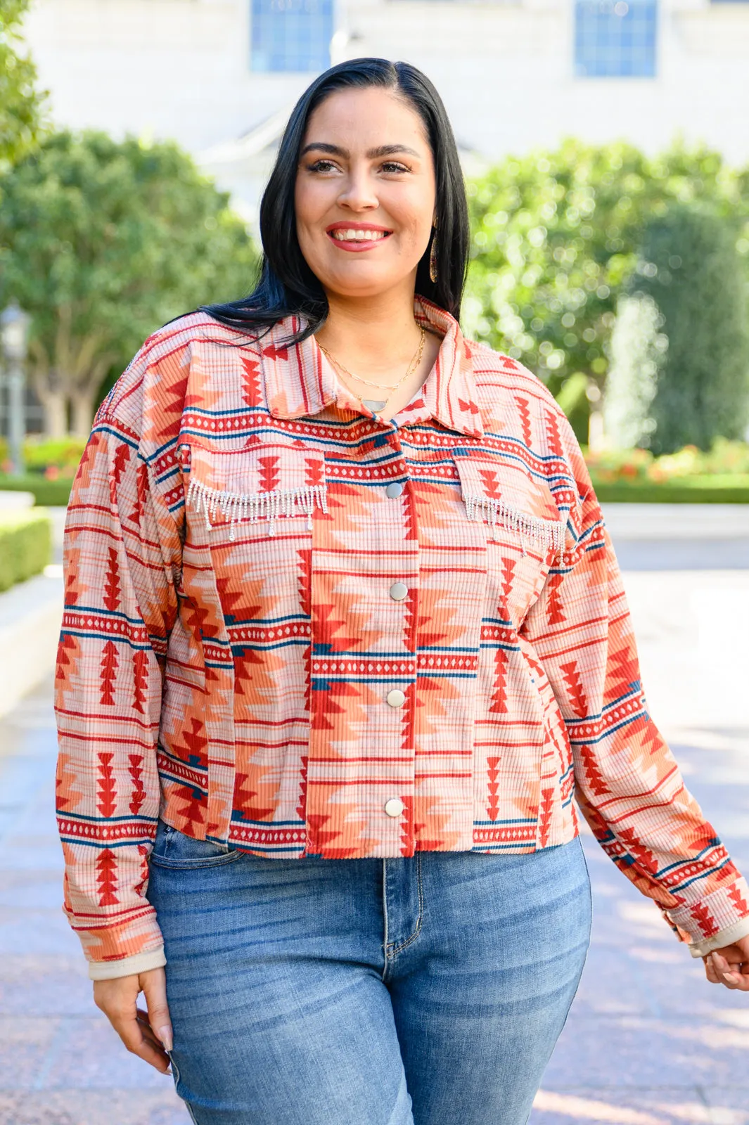 Breaking Free Western Print Jacket - Online Exclusive