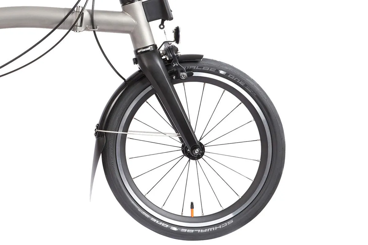 Brompton T Line Urban Folding Bike - 4-Speed