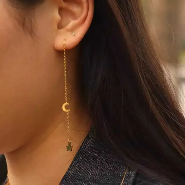 Celeste Threader Earrings